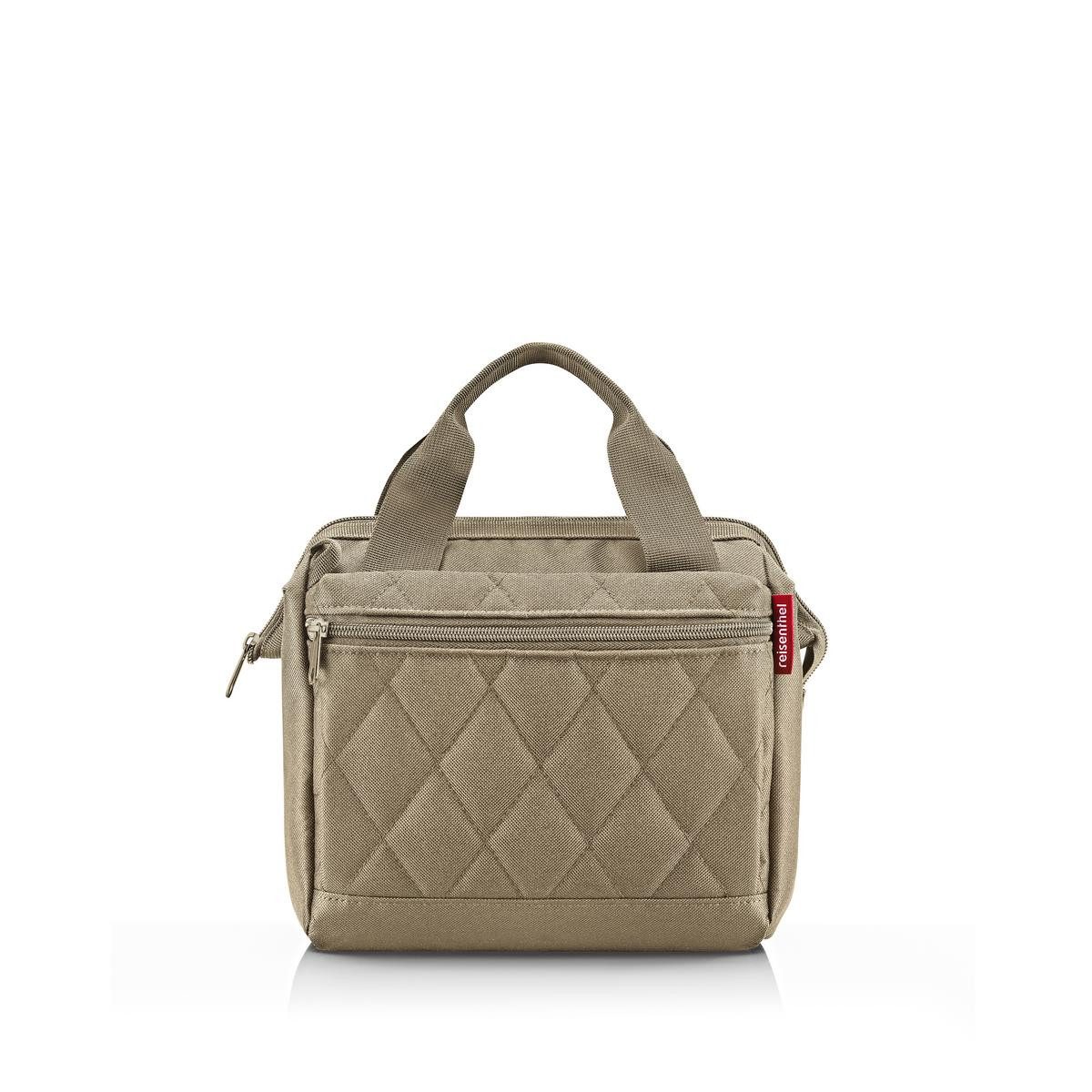 REISENTHEL® Umhängetasche allrounder cross rhombus olive, günstig online kaufen