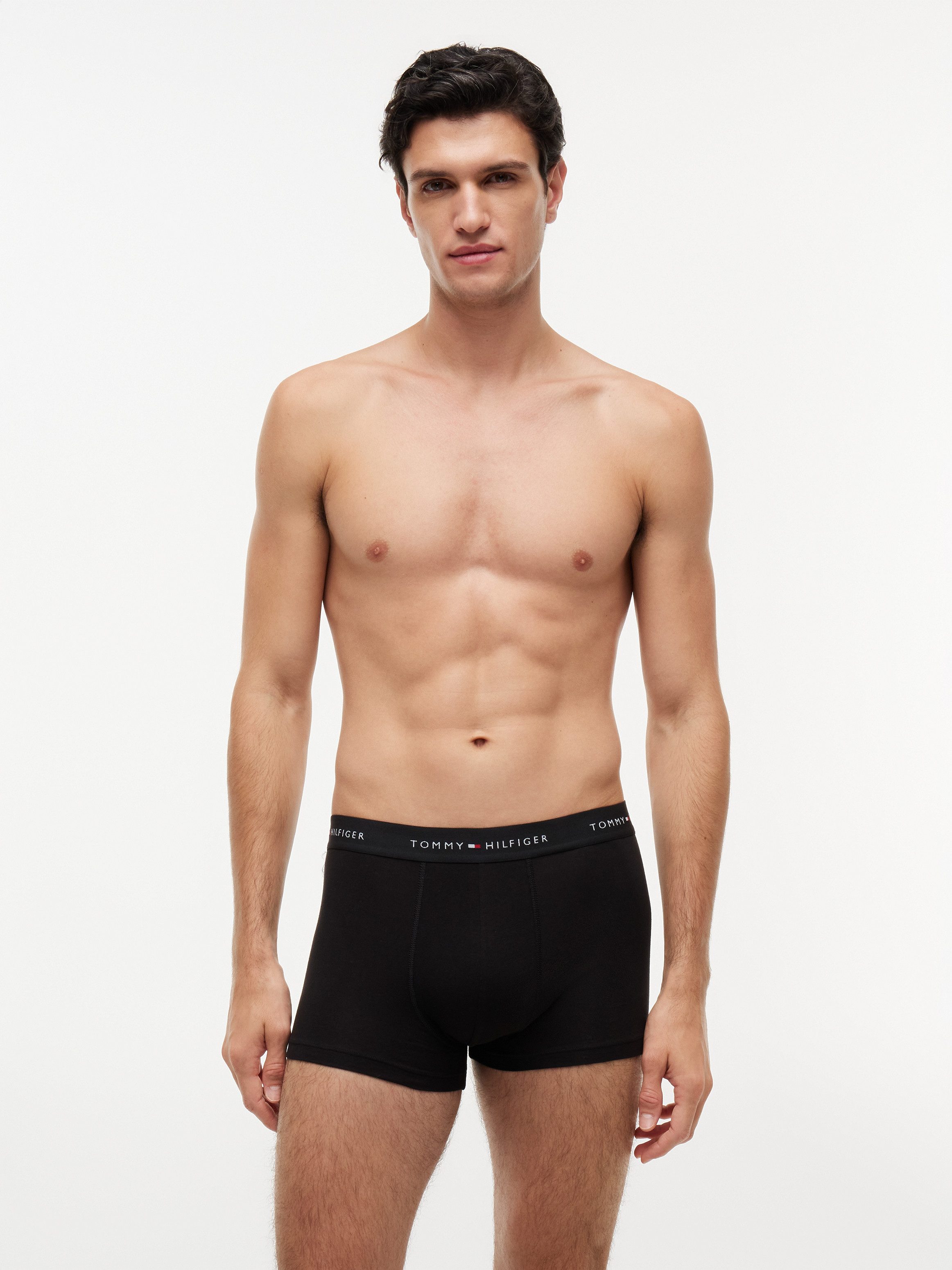Tommy Hilfiger Underwear Trunk (3-St) elastischer Bund mit Logo
