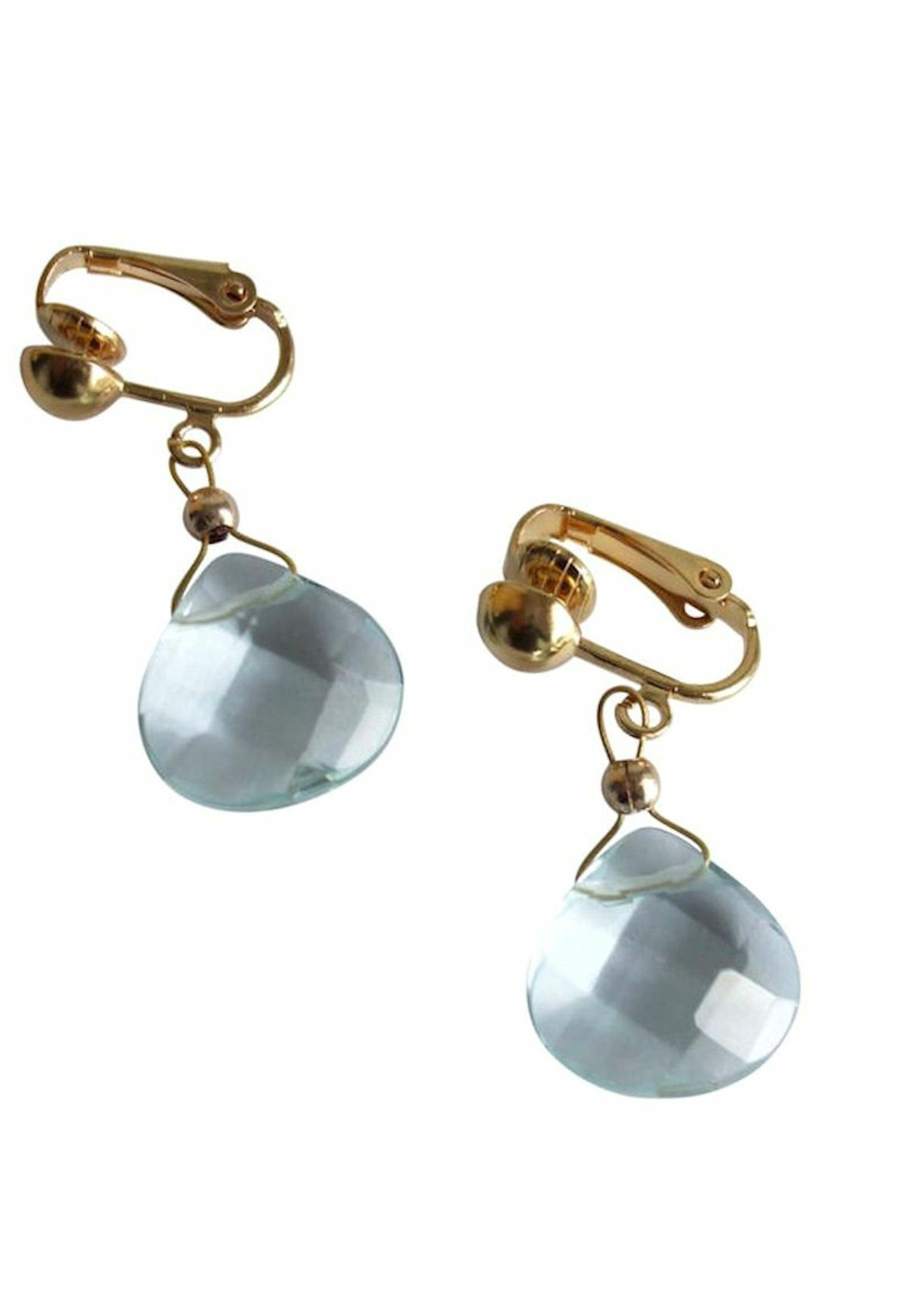 Gemshine Paar Ohrclips Aqua Clips, Europäischer günstig online kaufen