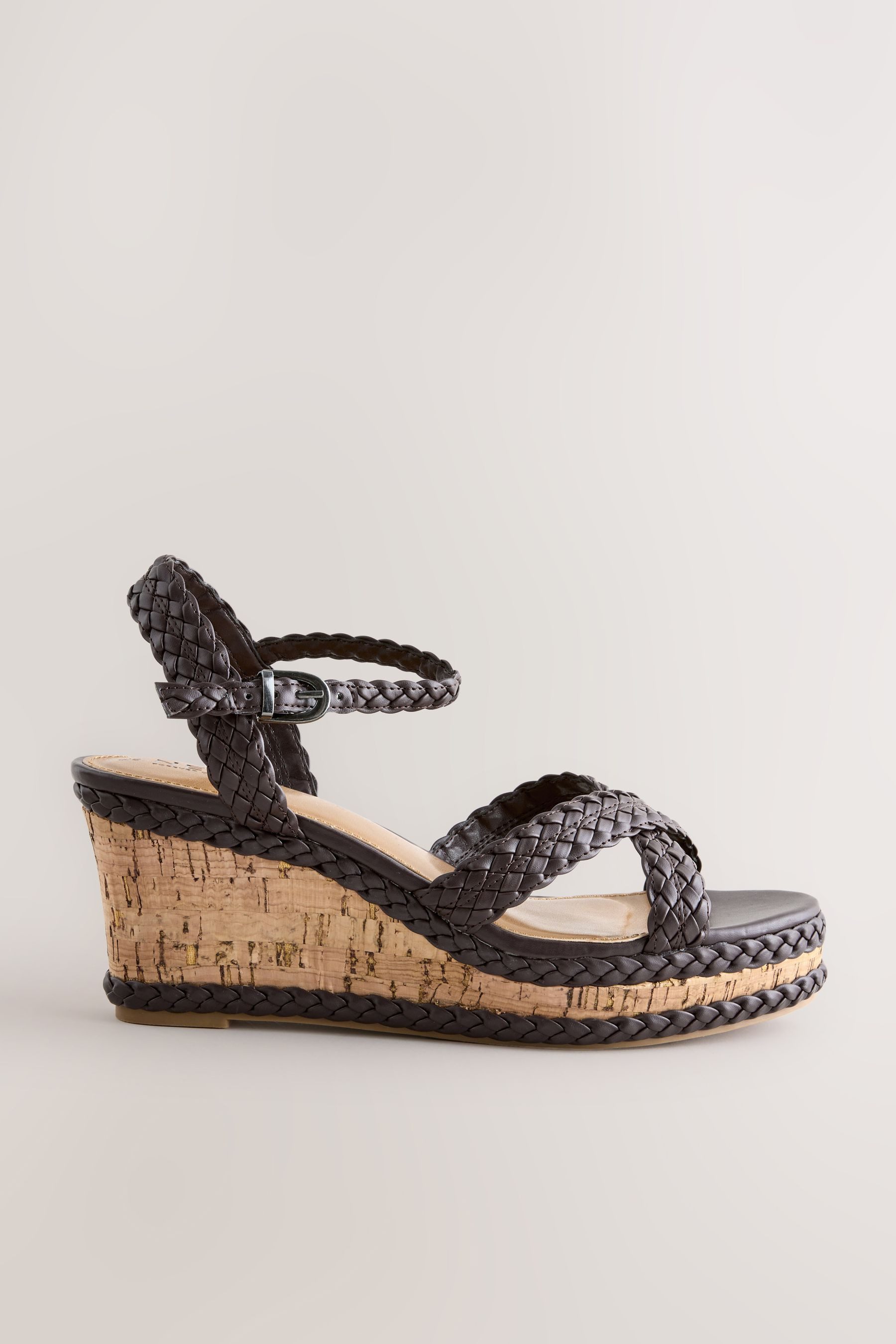 Next Forever Comfort® Keilabsatzsandalen mit X-Riemen Keilsandalette
