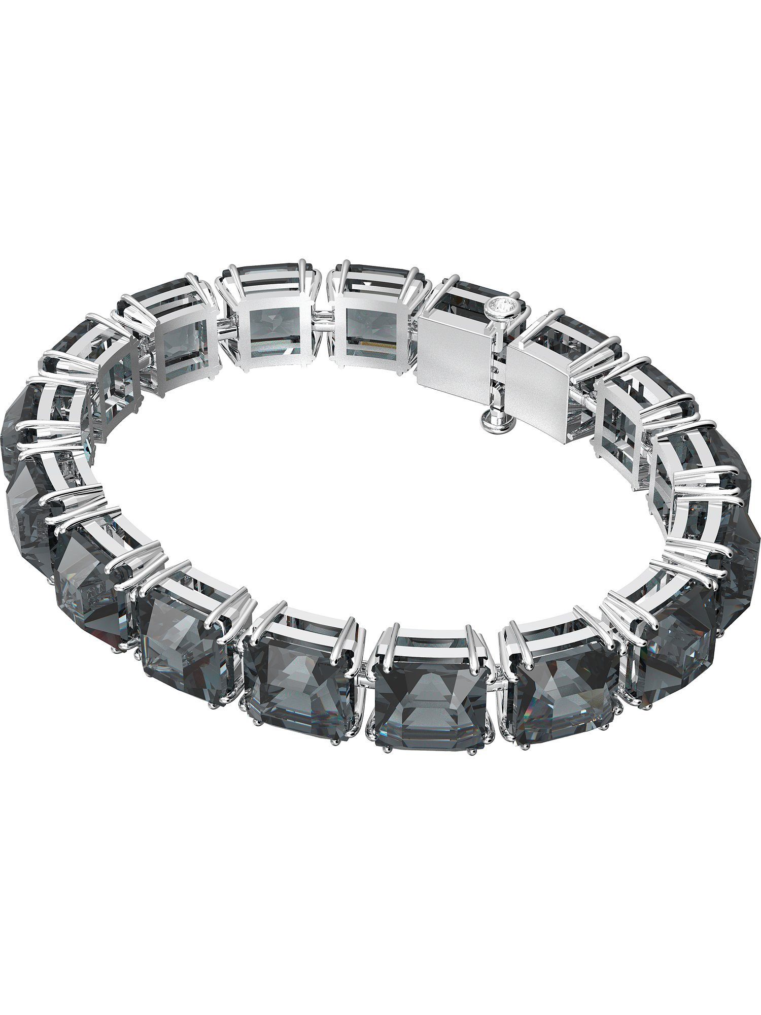 Swarovski Armband Swarovski Damen-Armband Metall Swarovski-Kristall grau