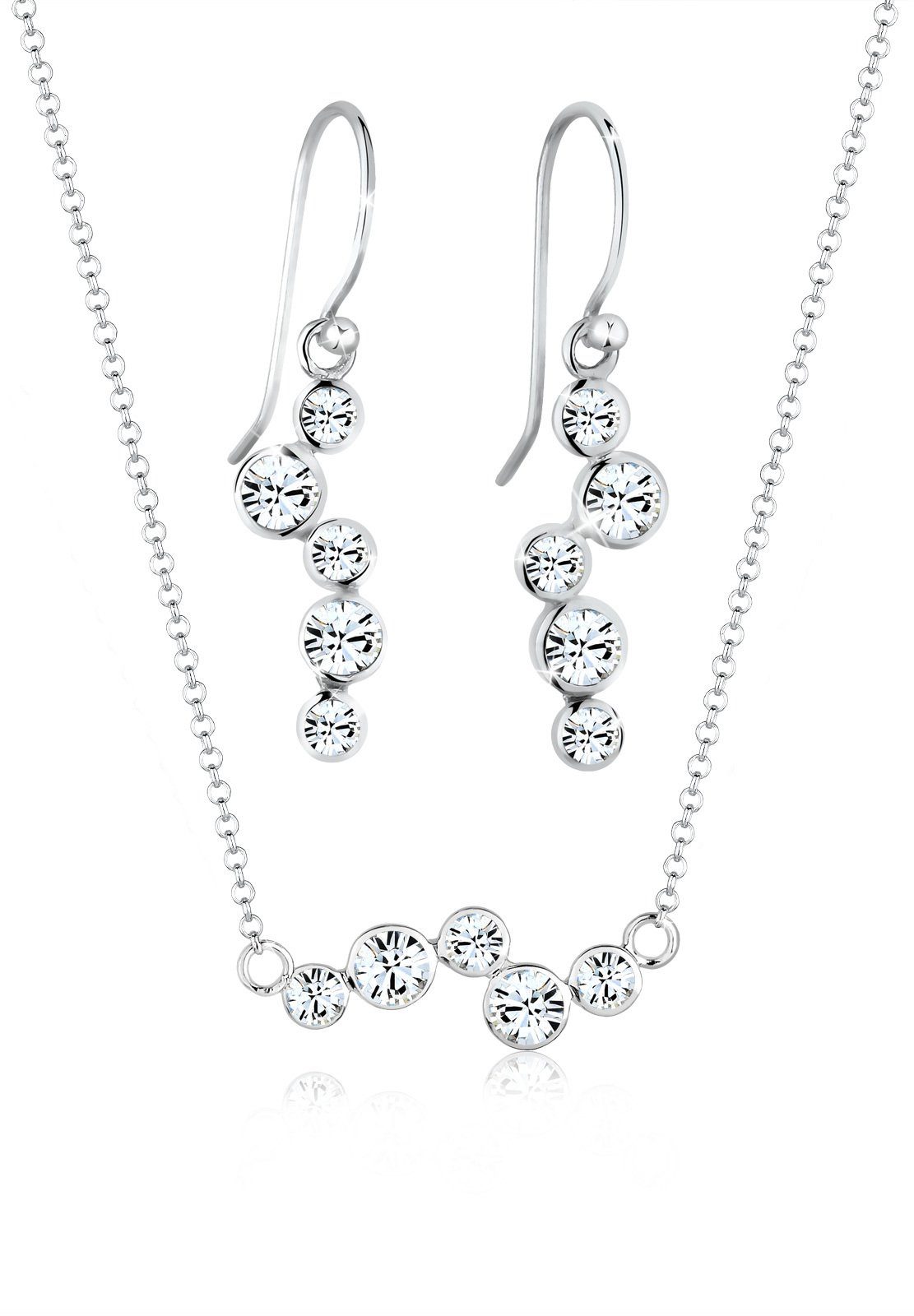 Elli Schmuckset (Set,4 tlg) mit Kristalle günstig online kaufen
