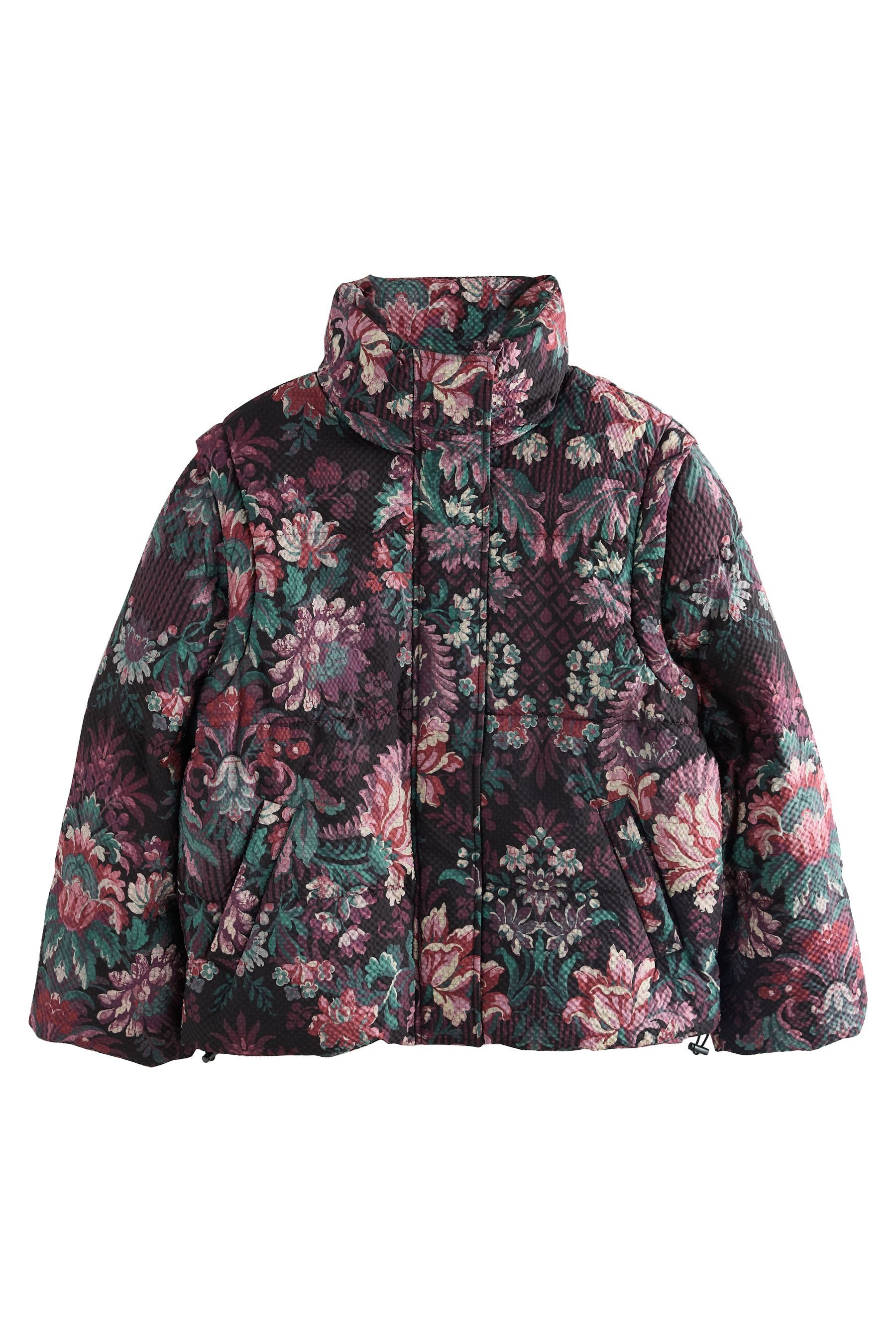 Next Steppmantel Kurzer Steppmantel mit abnehmbaren günstig online kaufen