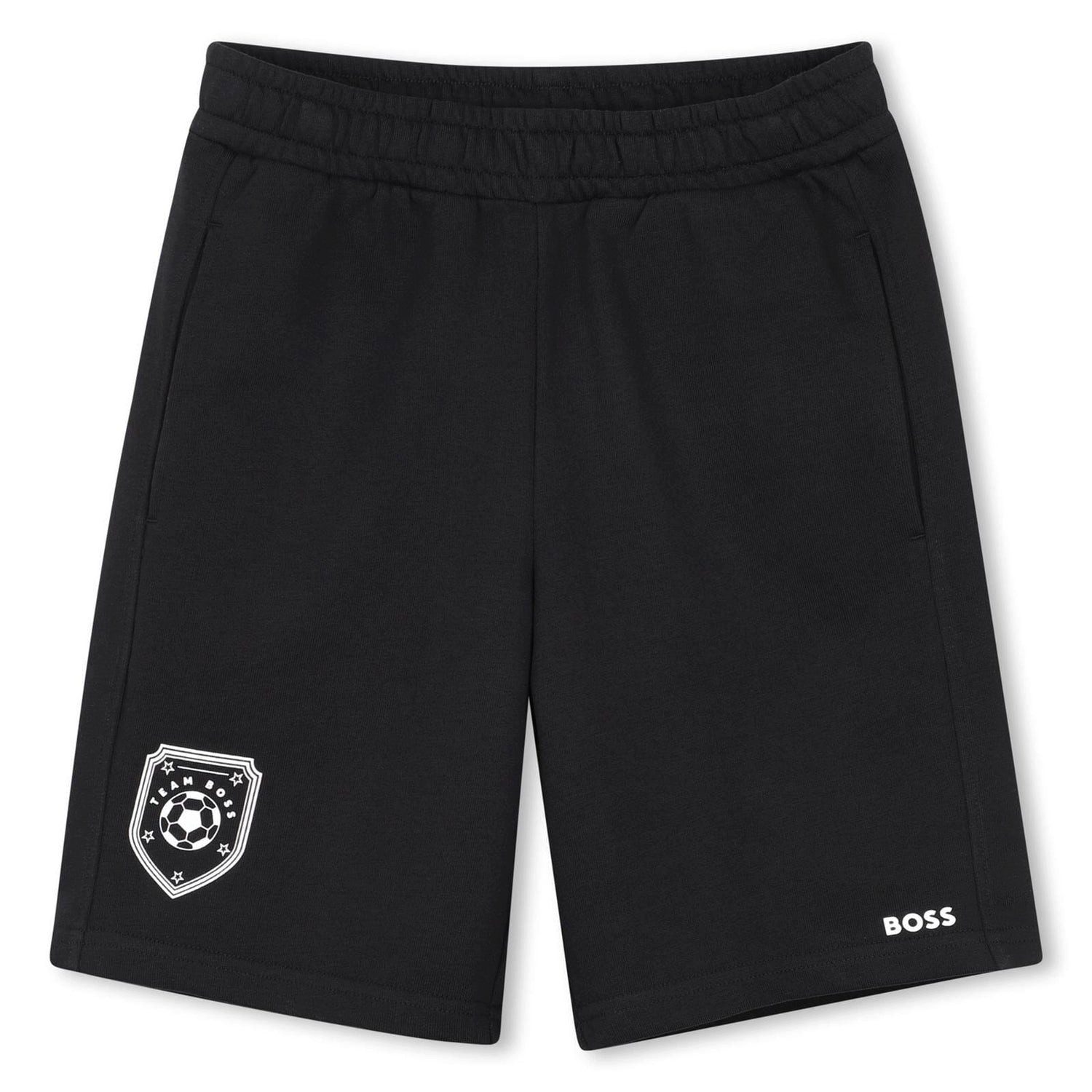 Boss Kidswear Shorts BOSS Fußballshorts Schwarz