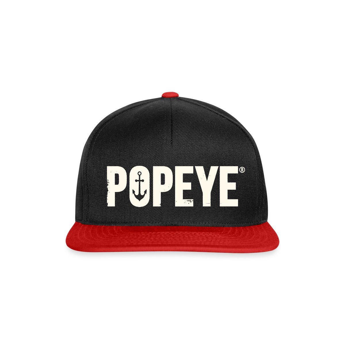 Snapback Cap Popeye Weißes Logo Snapback Cap