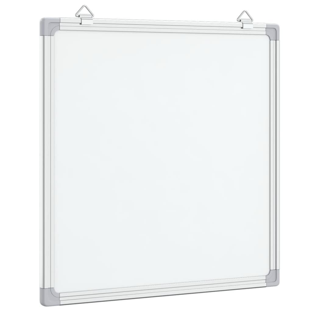 vidaXL Magnettafel Magnetisches Whiteboard 60x60x1,7 cm Aluminium