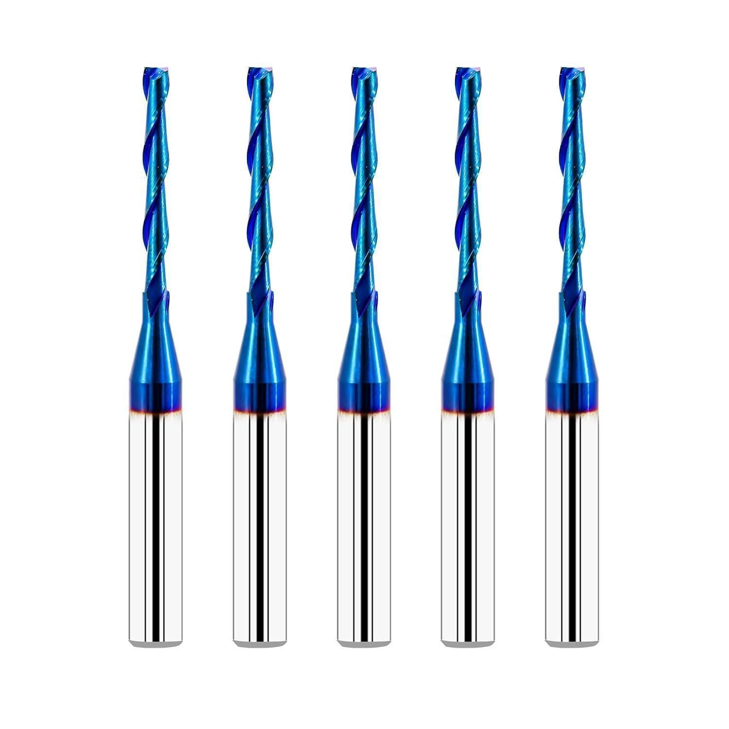 LuxusKollektion Фрезерное сверло Spiralfräser Kompression CNC Upcut Routerbit 5 3mm Aufwärtsschnitt