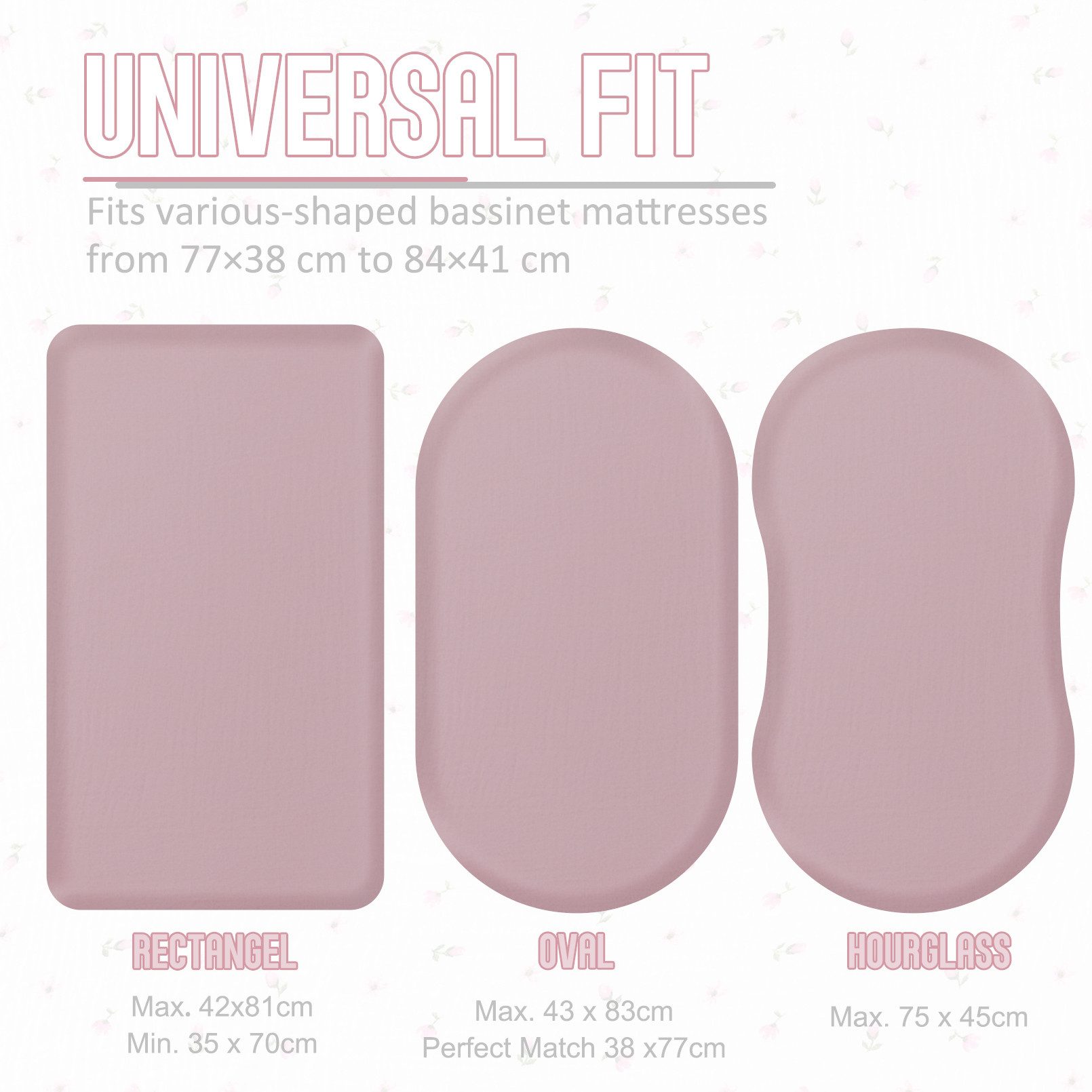 KEAYOO Spannbettlaken CL, (3 Stück), Spannbettlaken Musselin Weiche für Bab günstig online kaufen