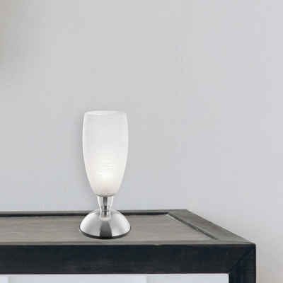Globo Tischleuchte Tischlampe Wohnzimmer Tischleuchte Schlafzimmer modern weiß Touch
