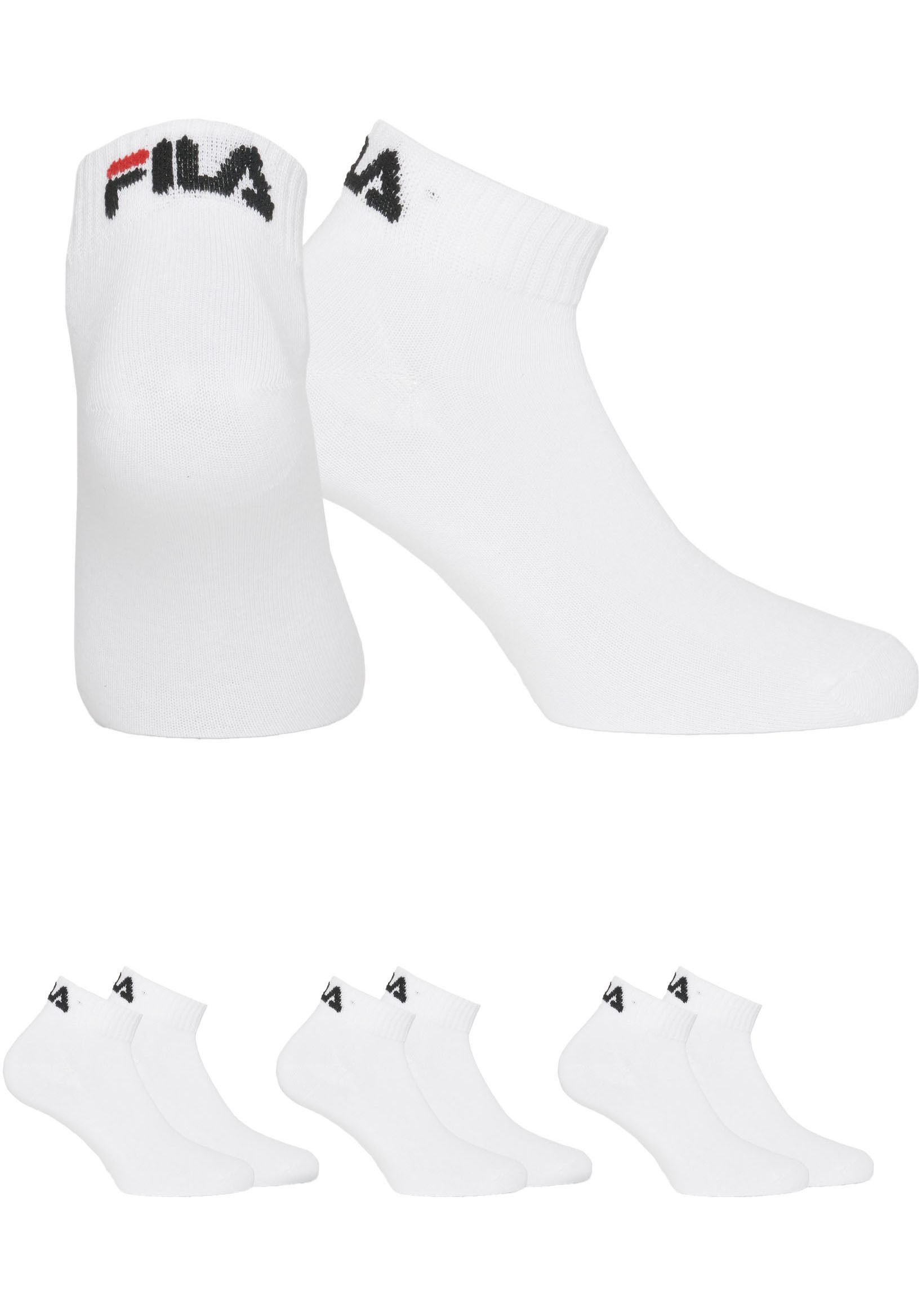 Fila Kurzsocken UNISEX INVISIBLE PLAIN SOCKS (3-Paar) mit Logostickerei günstig online kaufen