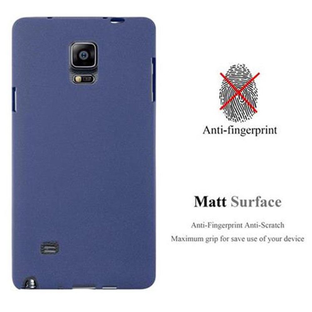 Cadorabo Handyhülle für Samsung Galaxy NOTE 4 Hülle Samsung Galaxy NOTE 4, Flexible TPU Silikon Handy Schutzhülle - Hülle - ultra slim
