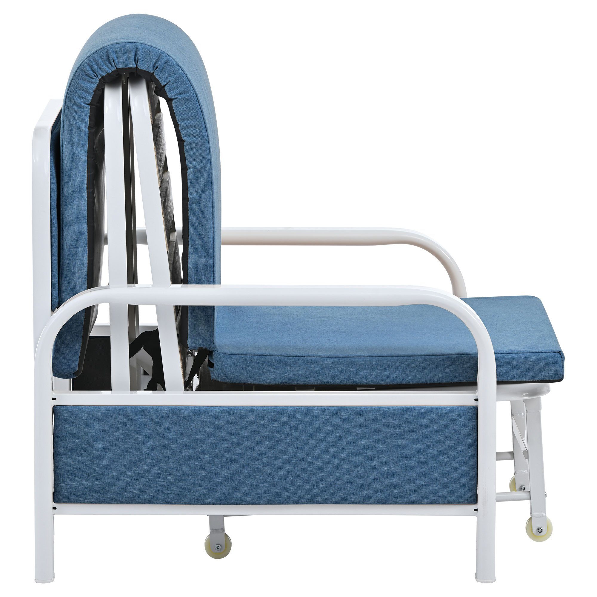 Relaxsessel (2-in-1 Schlafsessel Schlafsofa), Loungesessel mit Schlaffunktion, belastbar bis 150kg, verstellbar