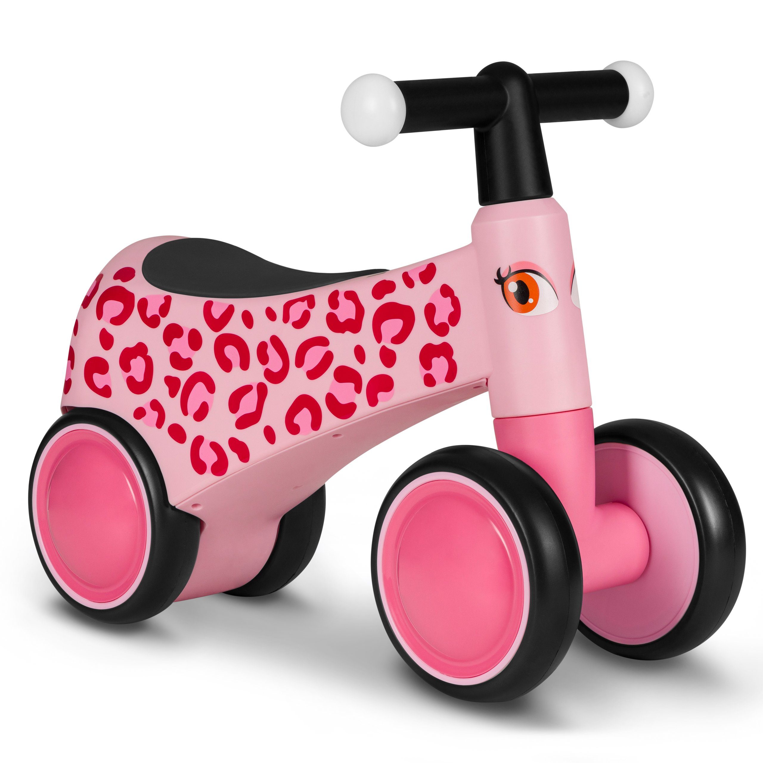 lionelo Laufrad SAMMY Raddurchmesser: 15 cm Spurbreite vorne: 18,5 cm Radstand hinten: 15 cm Zoll, leuchtende Lenkergriffe, ergonomisches Design, zum Erlernen des Fahren