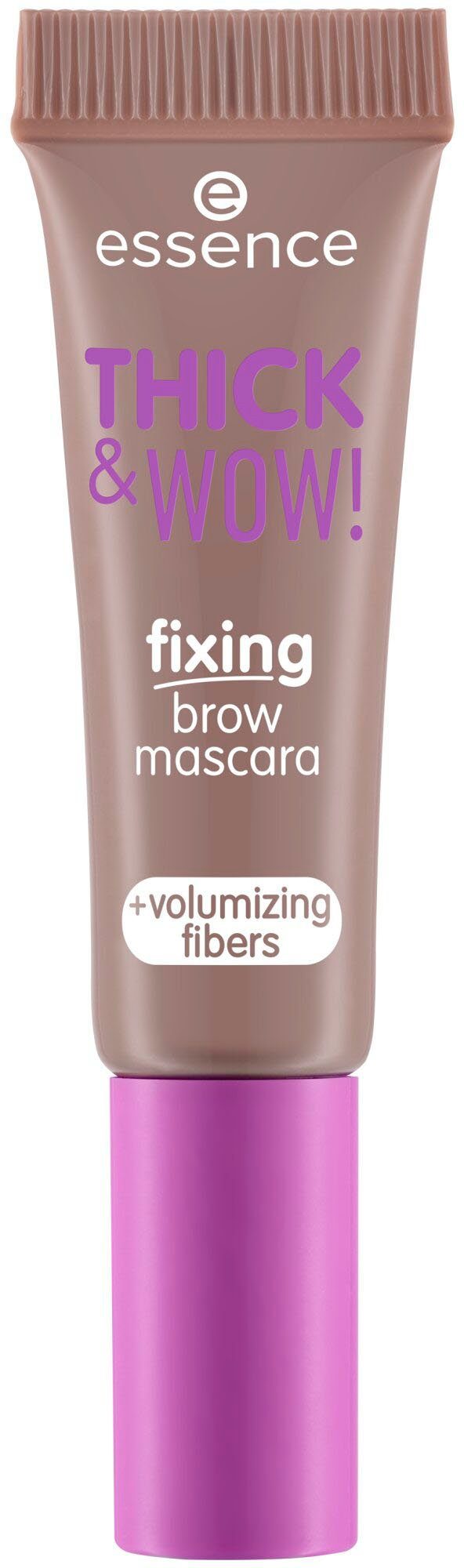 mascara, brow Blonde WOW! Augenbrauen-Gel THICK fixing Caramel & Essence 3-tlg.