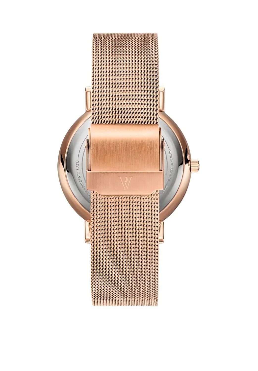 Paul Valentine Quarzuhr PEARL ROSE GOLD MESH