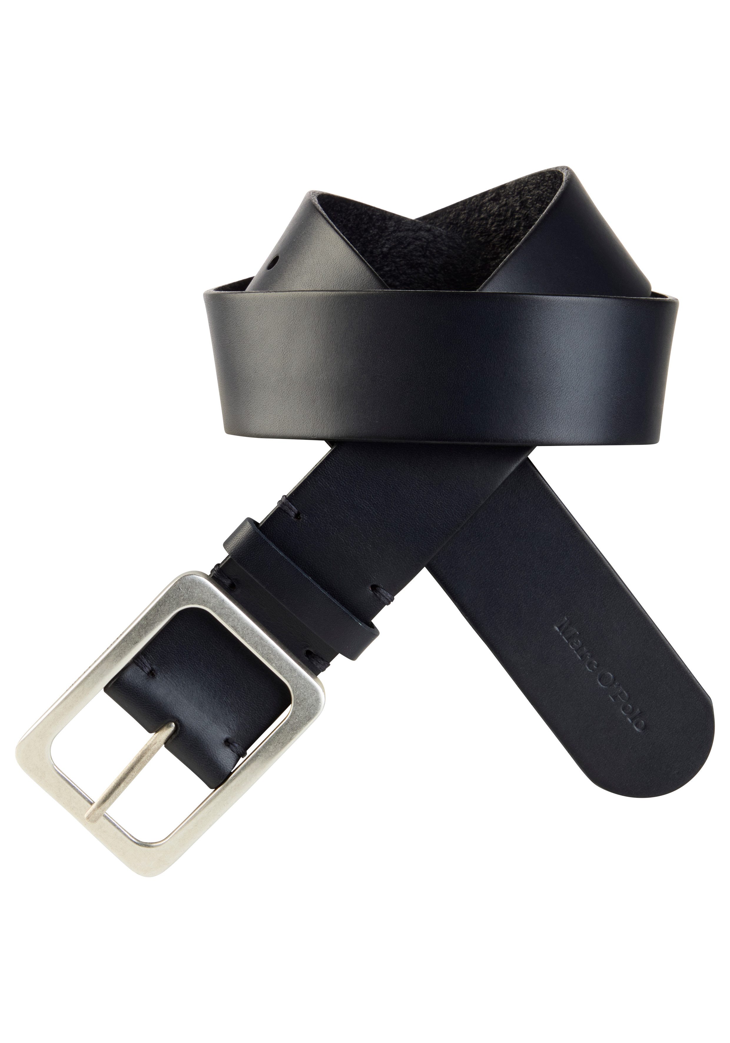 Marc O'Polo Ledergürtel Breite ca. 4 cm, in schlichtem, klassischem Design günstig online kaufen