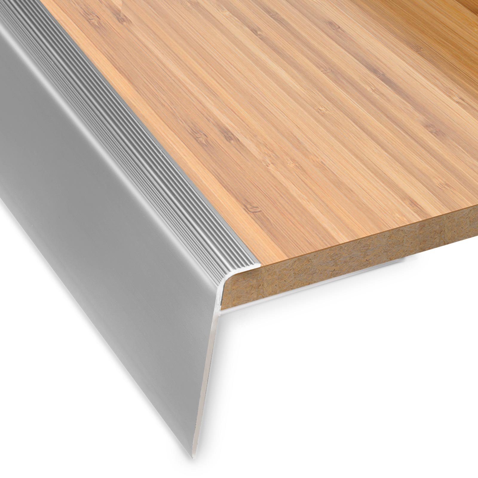 Floordirekt Treppenkantenprofil Safety, verschiedene Farben, F-Form