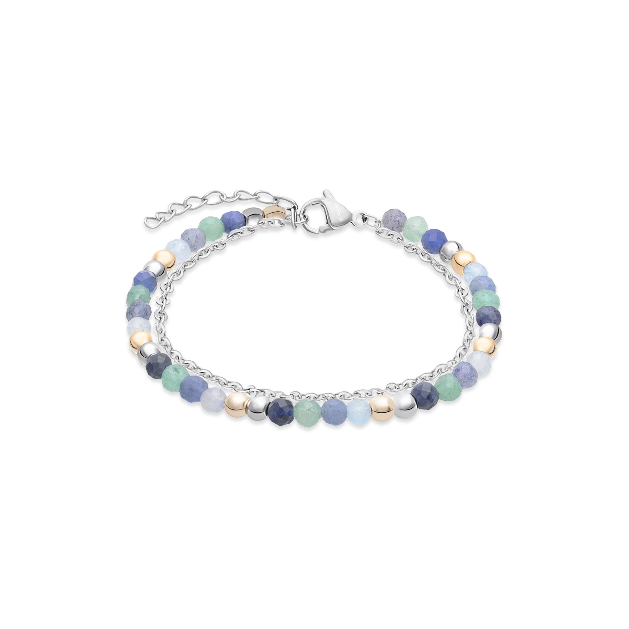 s.Oliver Armband Colorful Beads, mit Glasperle