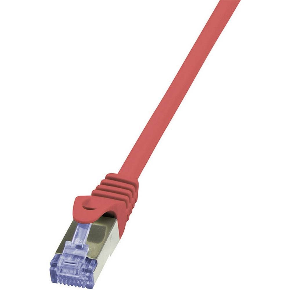 LogiLink Netzwerkkabel CAT 6A S/FTP 5 m LAN-Kabel, (5.00 cm) | Stromversorgungskabel