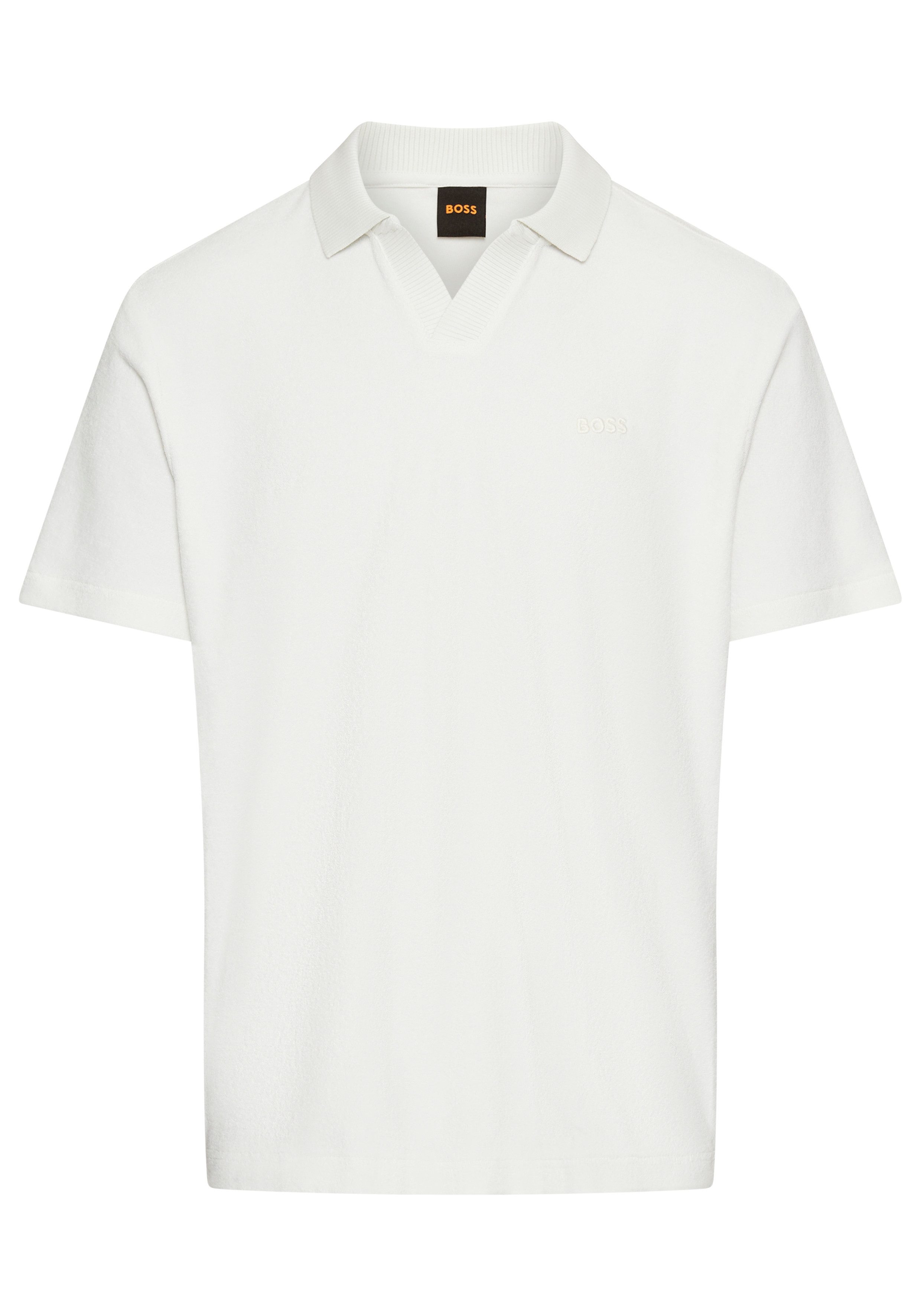 BOSS ORANGE Poloshirt Pe_doubletowel aus Frottee-Qualität günstig online kaufen