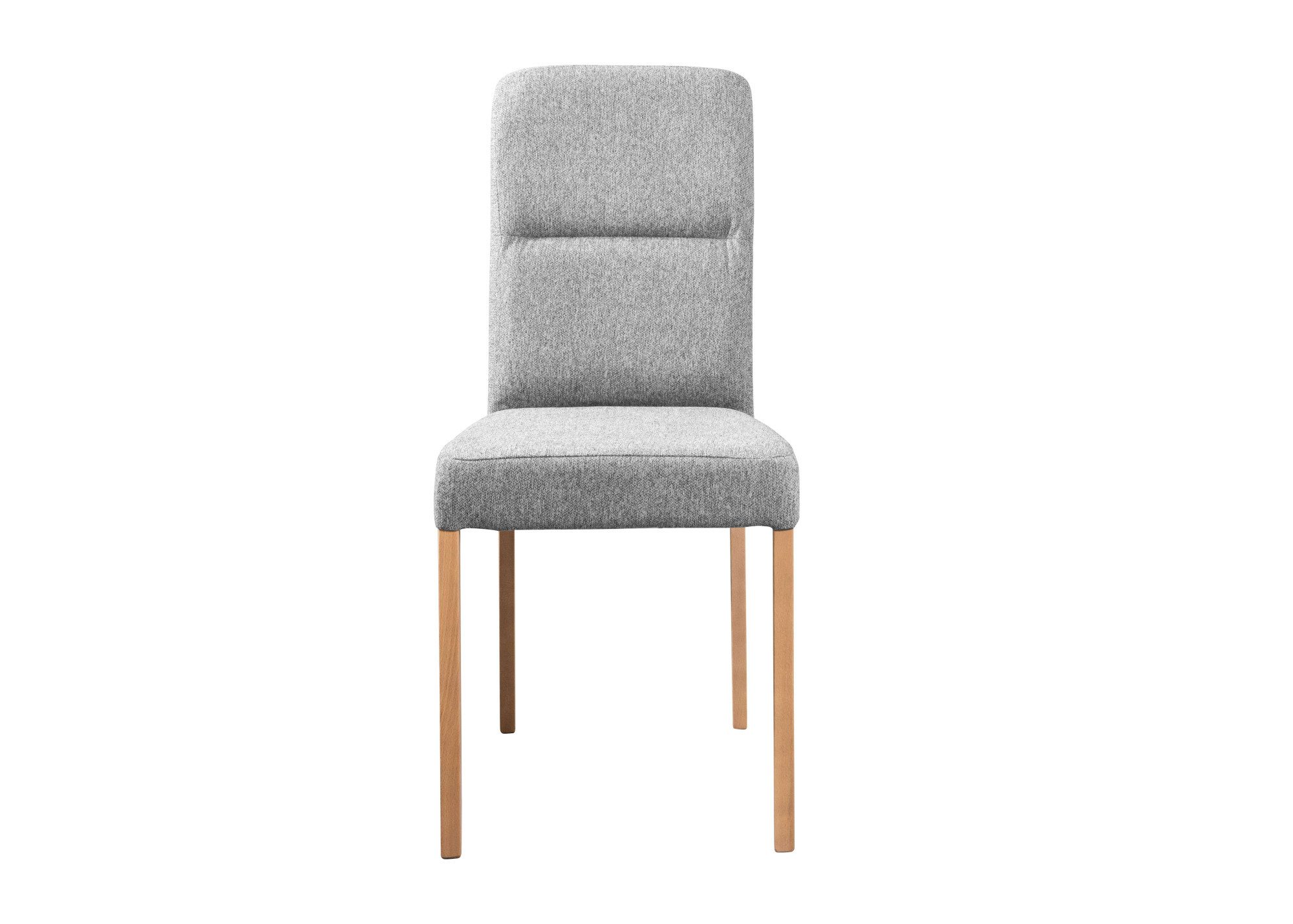 OTTO home 4-Fußstuhl Nina Küchenstuhl, Polsterstuhl (Set, 2 St), Gestell Buche Massivholz lackiert