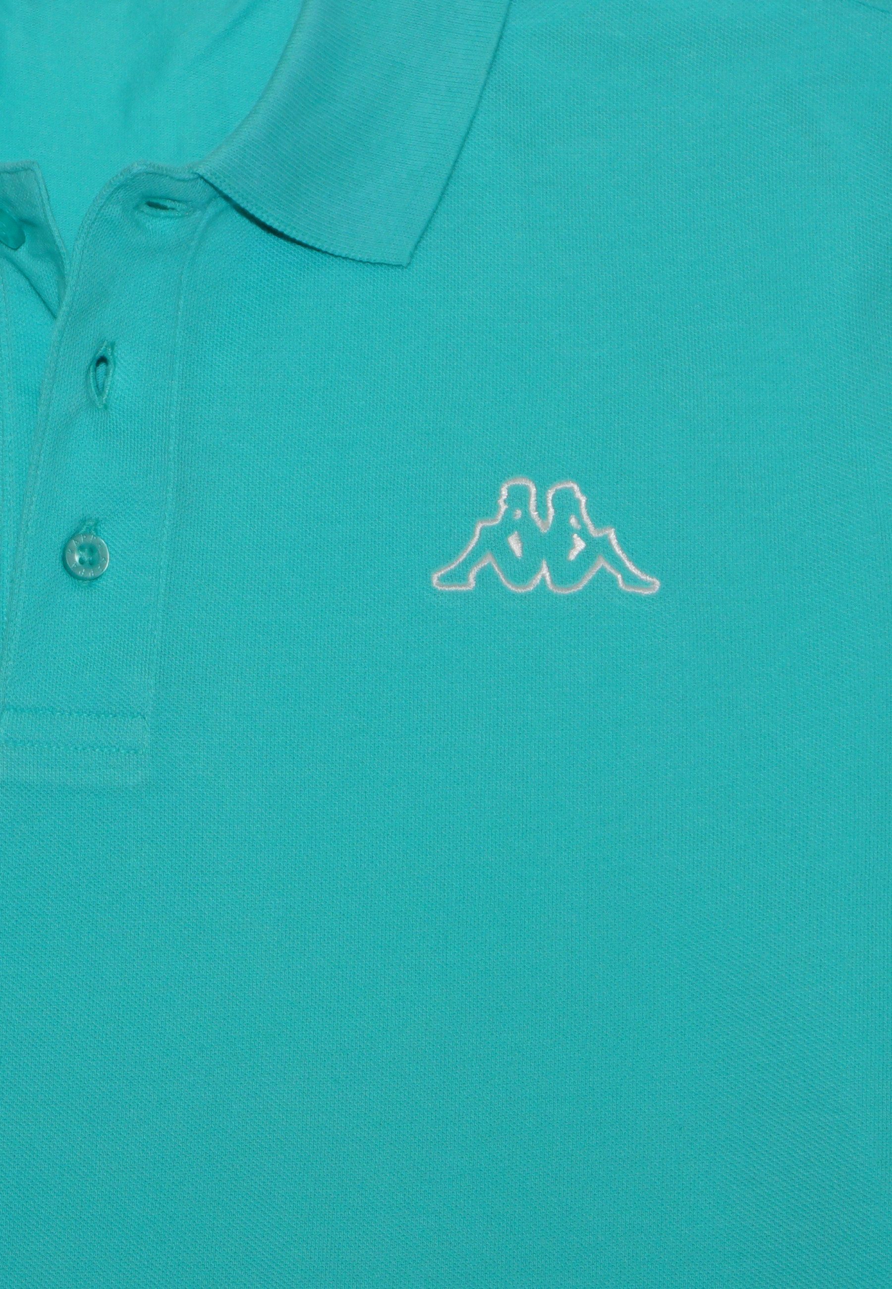 Kappa Poloshirt Poloshirt Kurzarmshirt mit Polokragen (1-tlg., 1)