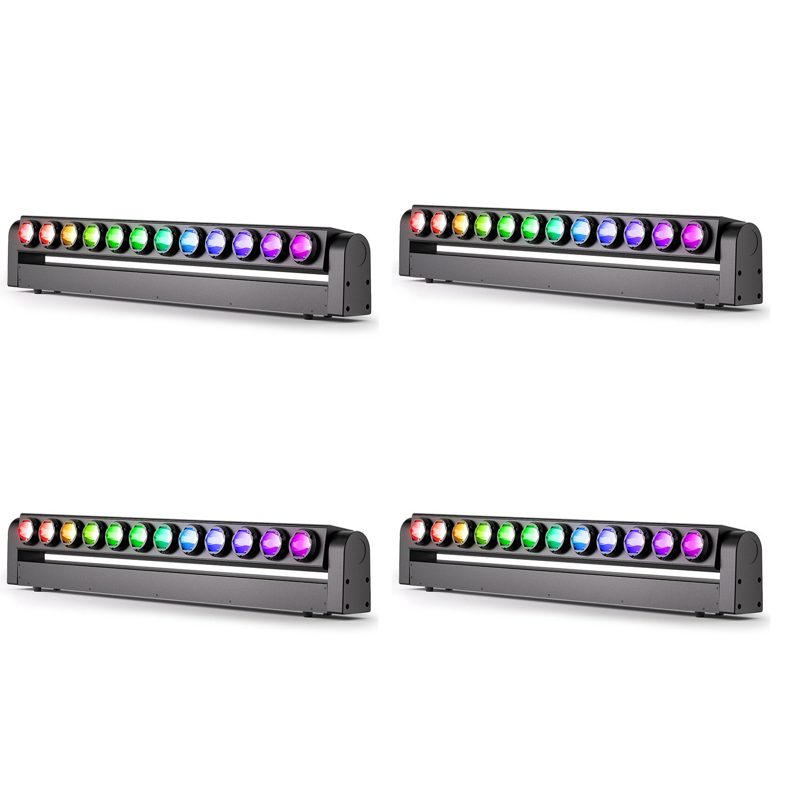 ZonQoonz Discolicht 216W Schwenkbarer Punktstrahler-Wandfluter für Party KTV Hochzeiten