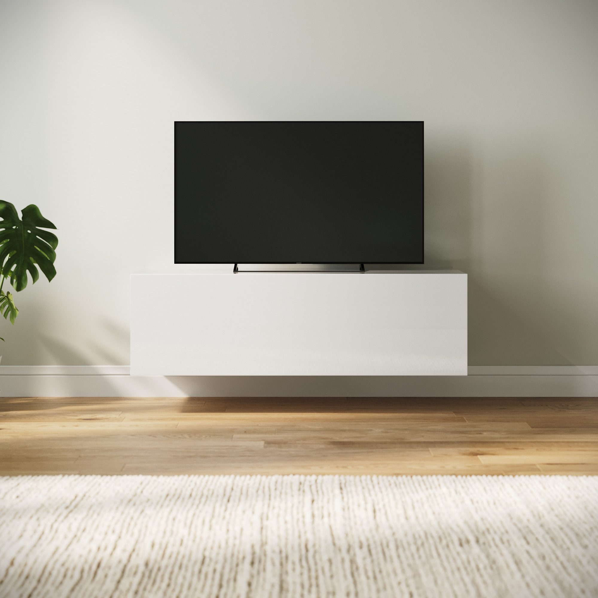 SONNI TV-Schrank TV Lowboard Breite 100cm fernseher schrank für wohnzimmer TV-Kommode