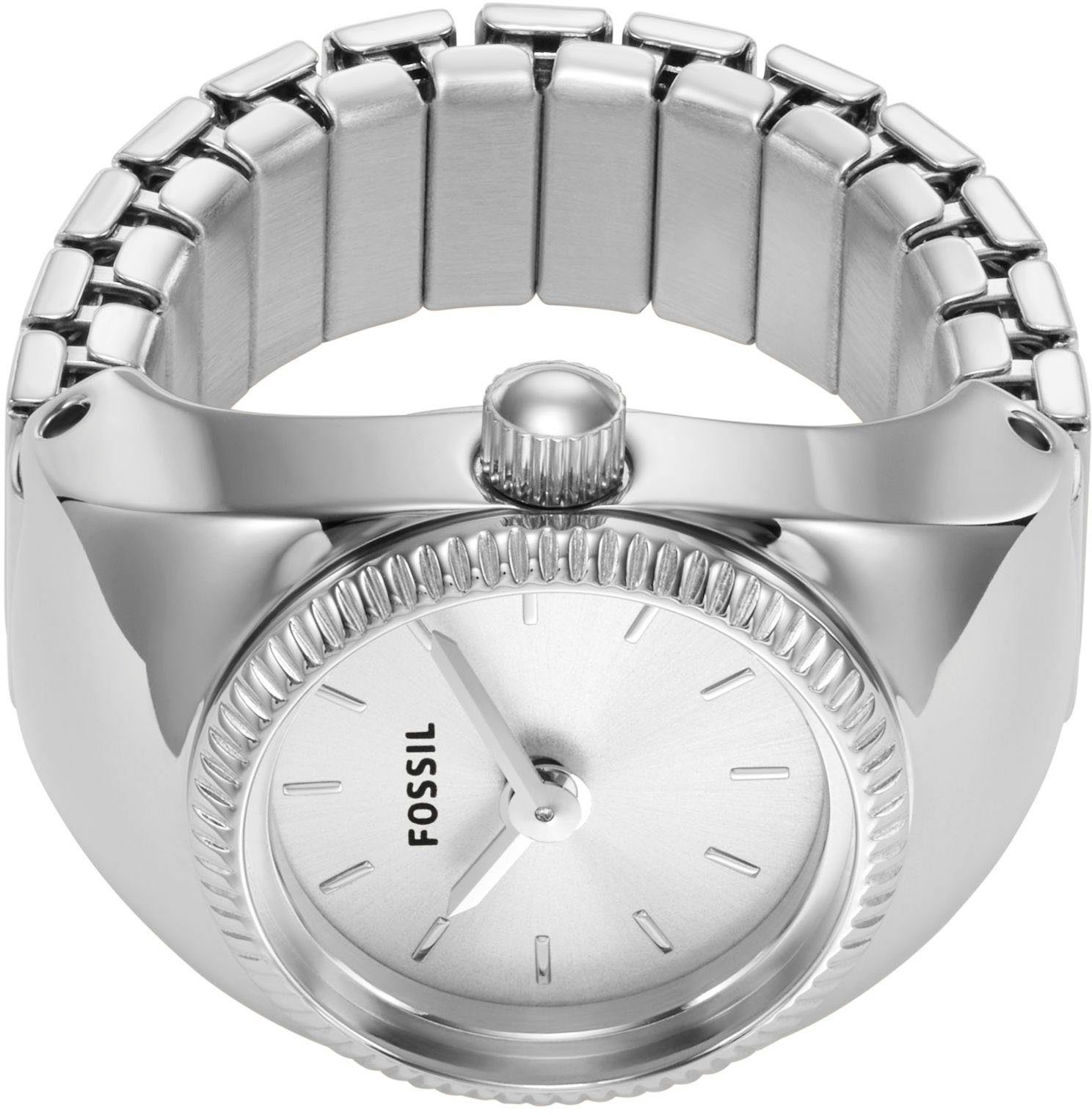 Fossil Uhrenring WATCH RING ES5245, Quarzuhr, Damenuhr, analog, Edelstahl, günstig online kaufen