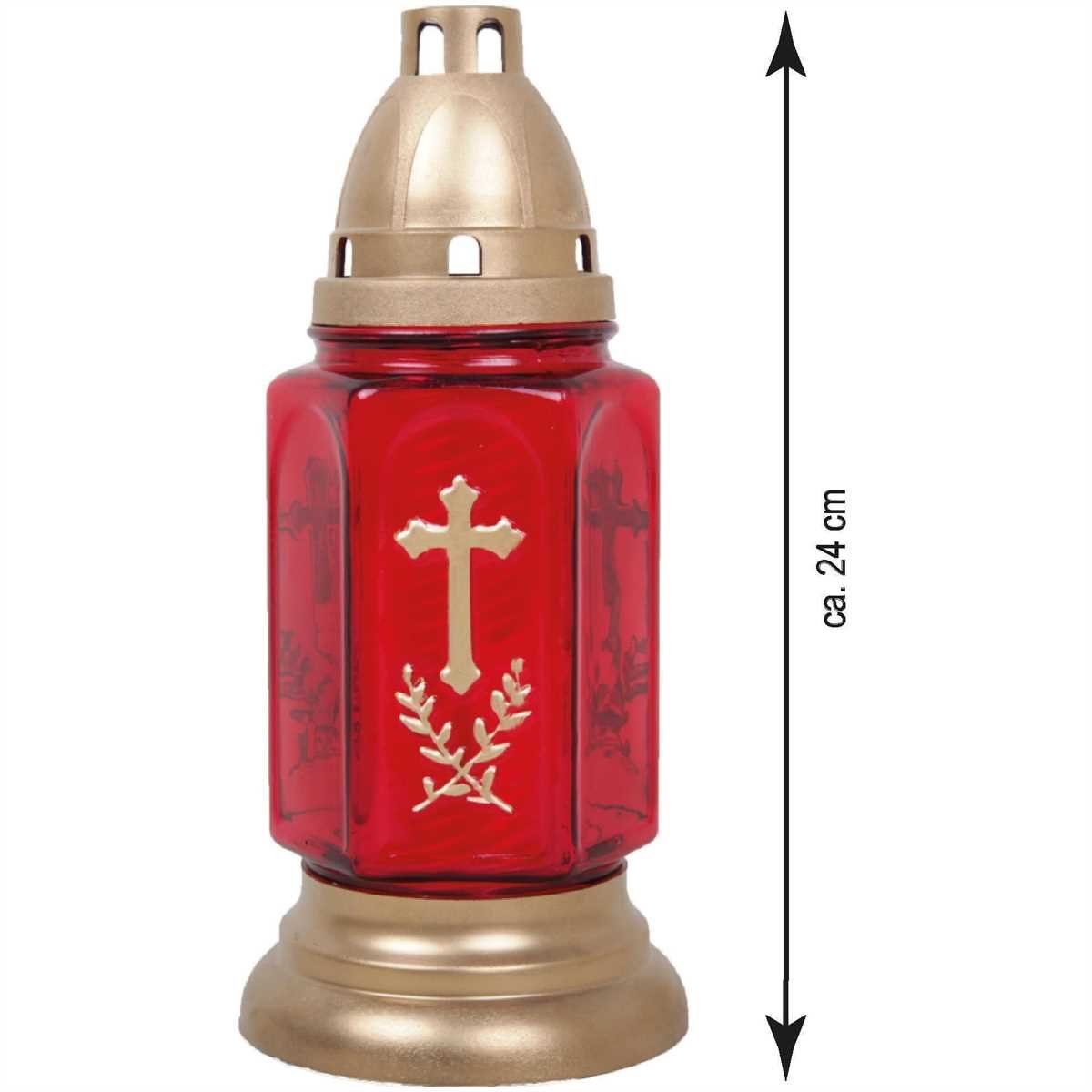 HS Candle Grabkerze (1-tlg), Grablaterne 24cm günstig online kaufen