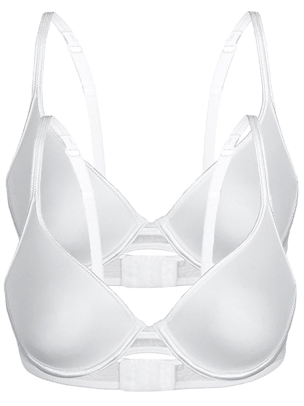 Set: Schalen-BH 2er Sparpack Spacer-BH mit Bügel FLEXICUP
