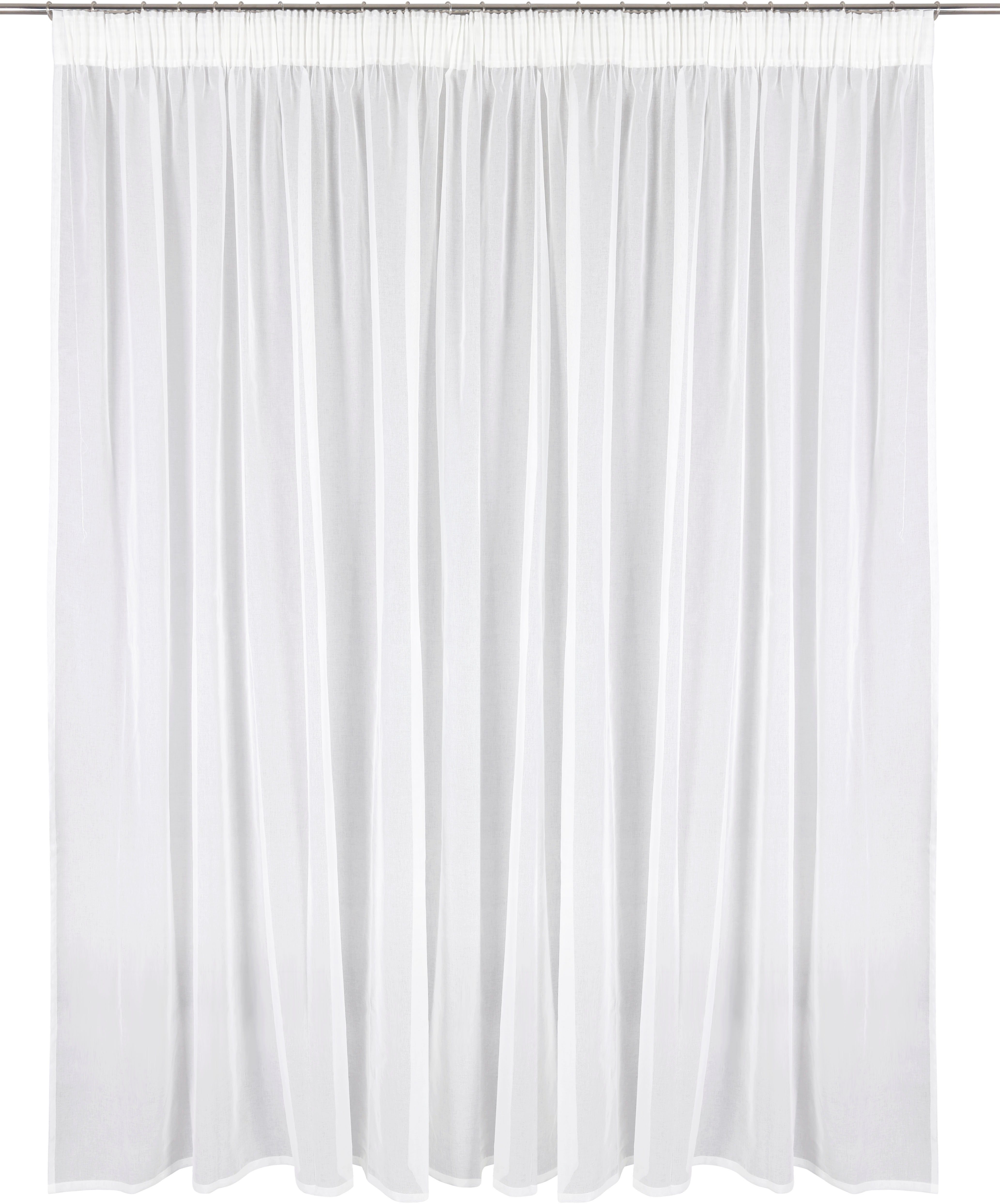 Gardine Dolly, my home, Polyester Multifunktionsband Gewebt, (1 transparent, St), Transparent
