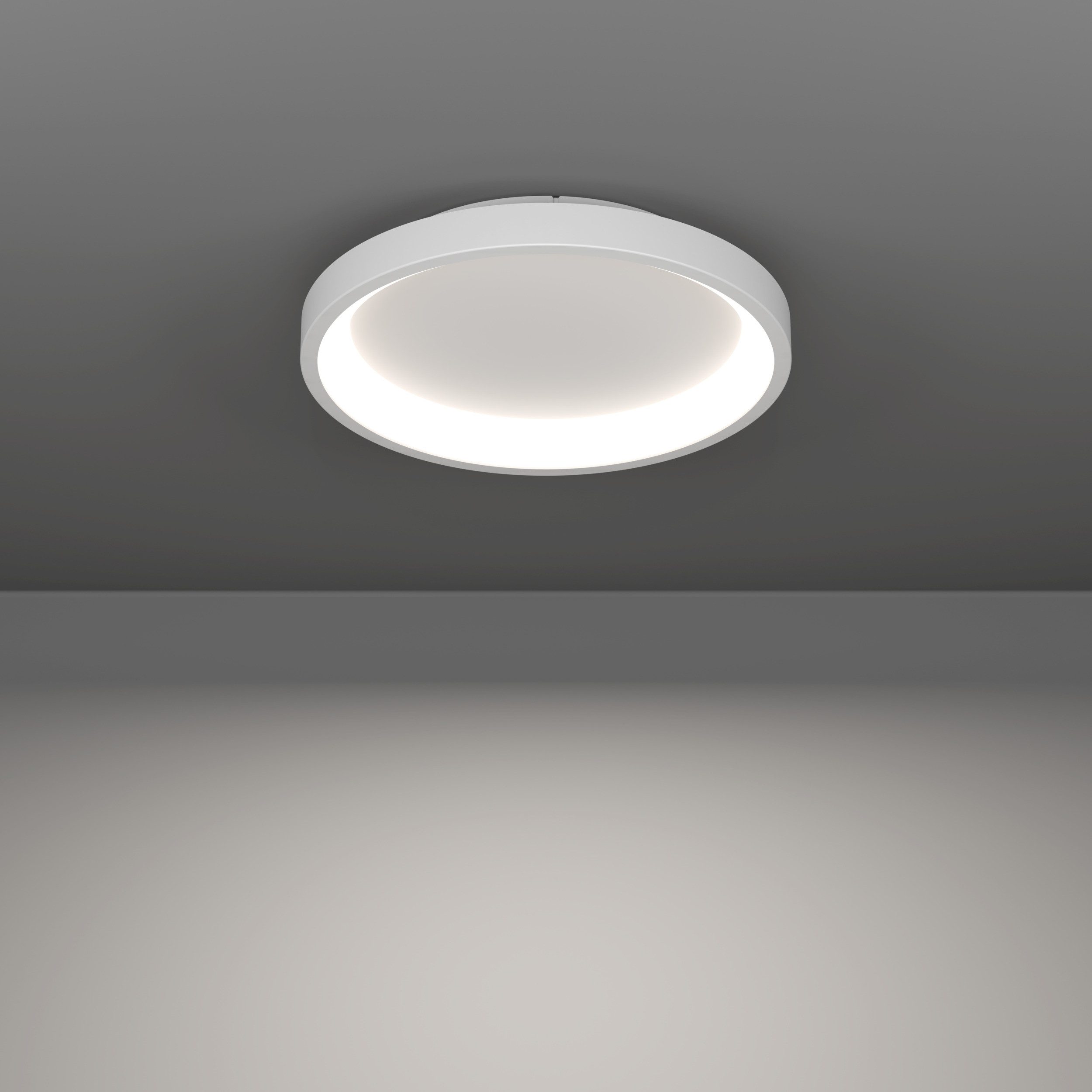 EGLO LED Deckenleuchte LORETELLO-Z Deckenlampe - Stahl - LED - 19,6W - IP20, Bluetooth, CCT - über Fernbedienung, Dimmfunktion, Farbwechsel, Memoryfunktion, Nachtlichtfunktion, RGB, Weckerfunktion, dimmbar über Fernbedienung, mehrere Helligkeitsstufen, LED fest integriert, Neutralweiß, Kaltweiß, Warmweiß, RGB, Wohzimmerlampe, Esszimmerlampe, Flur, Schlafzimmer, H7,5 x Ø35 cm