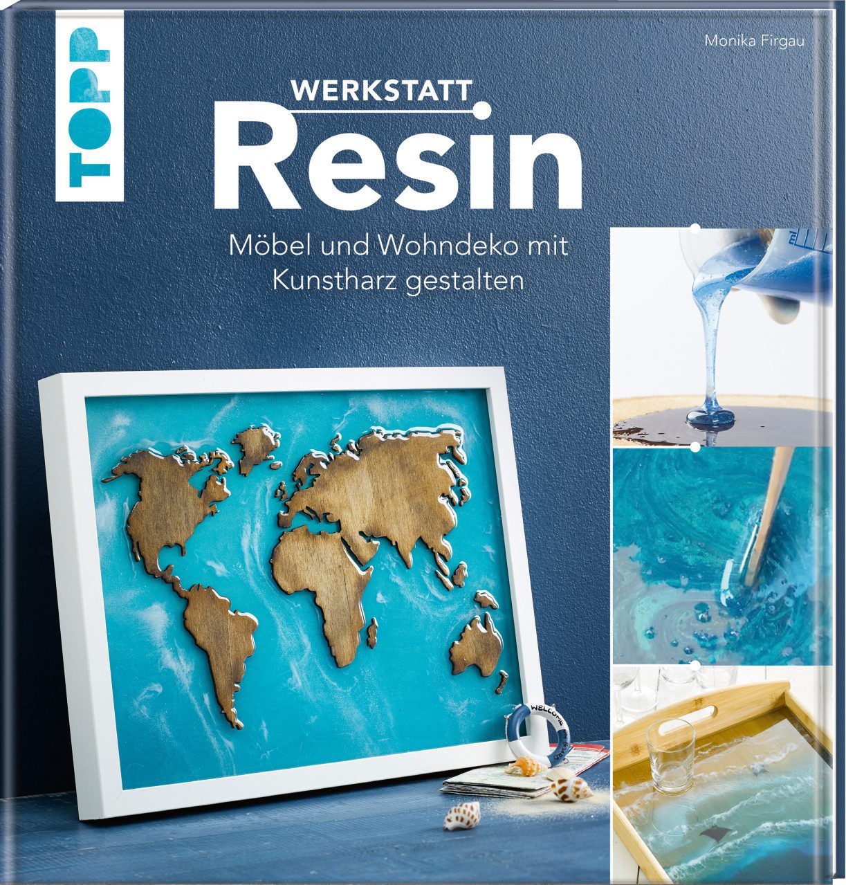 TOPP Kreativ Malbuch Werkstatt Resin