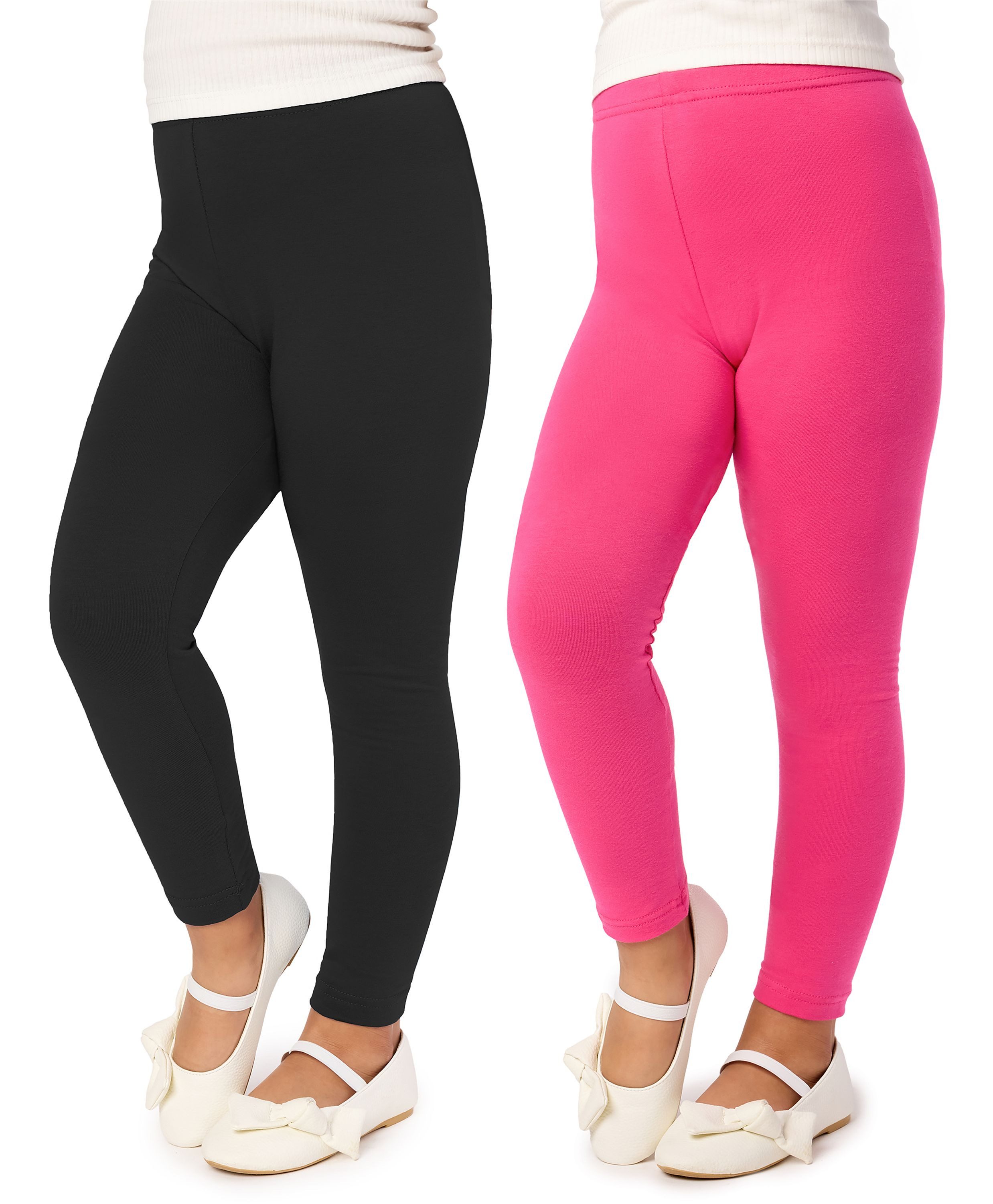 Leggings Mädchen Lange Hose Freizeithose mit weitem Bein MS10-130