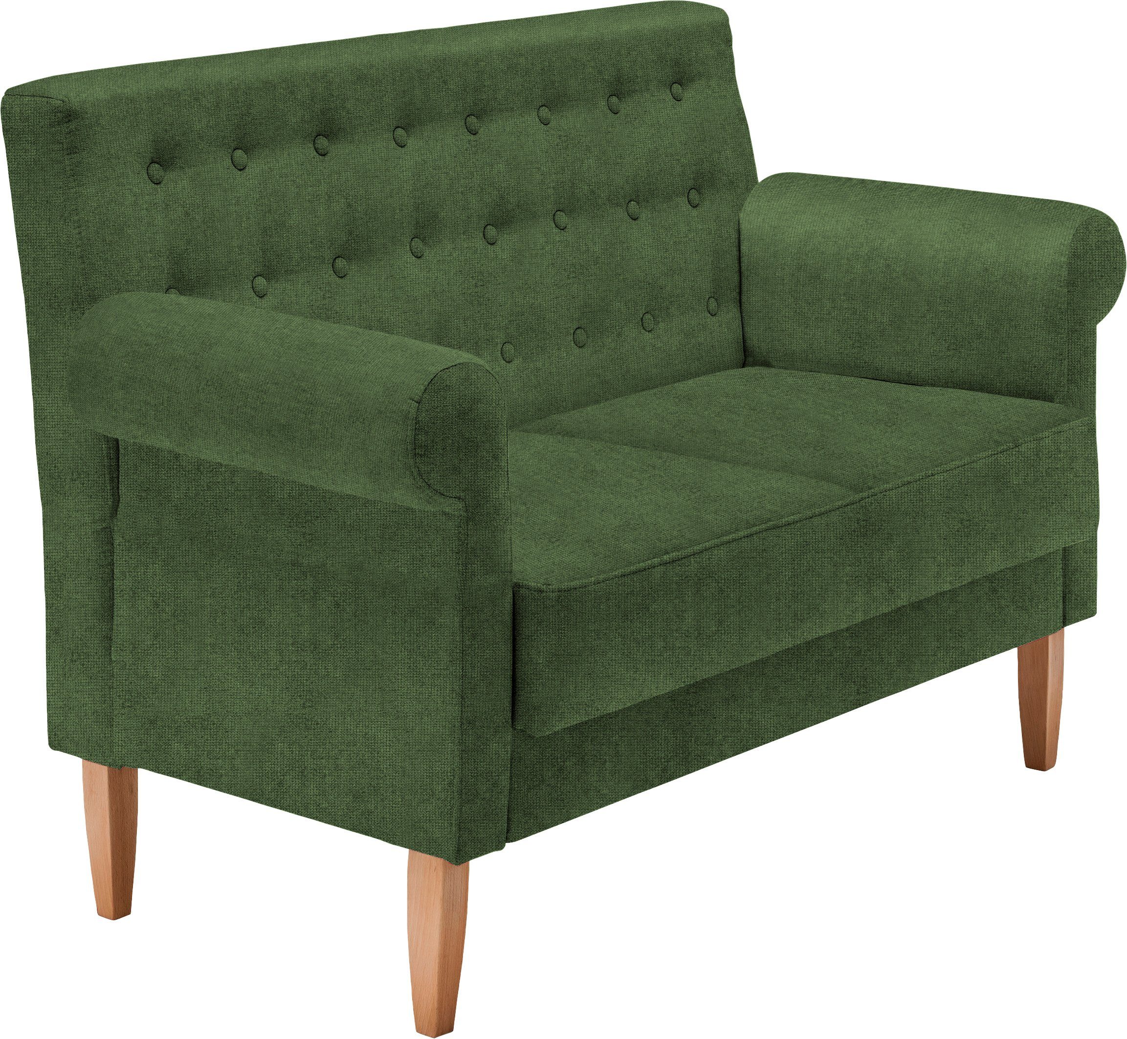 Home affaire Küchensofa Scalea, inkl. 2 Stk. Zierkissen, in verschiedenen Stoffen und Farben