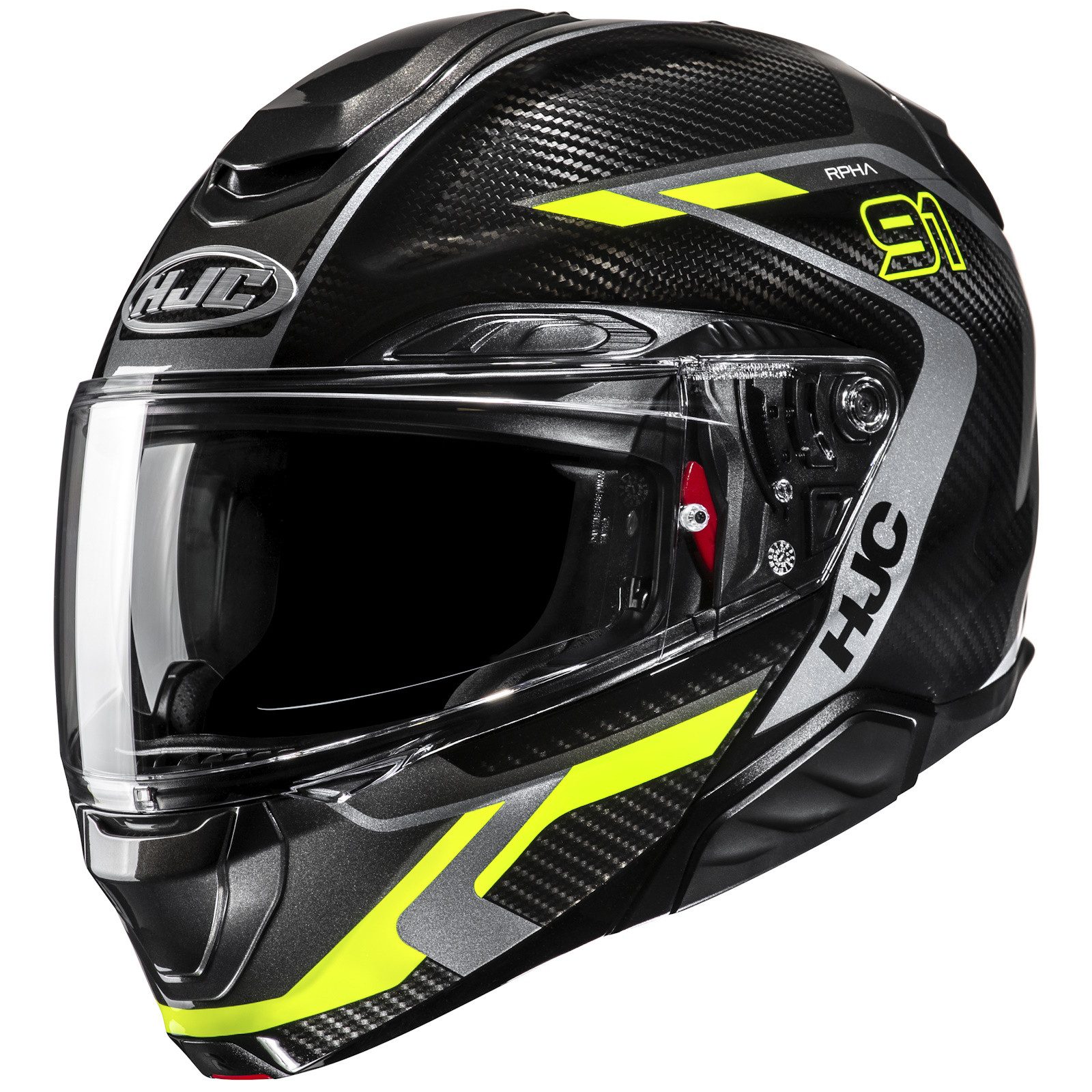 Motorradhelm HJC RPHA 91 Carbon Lagos MC3H Klapphelm