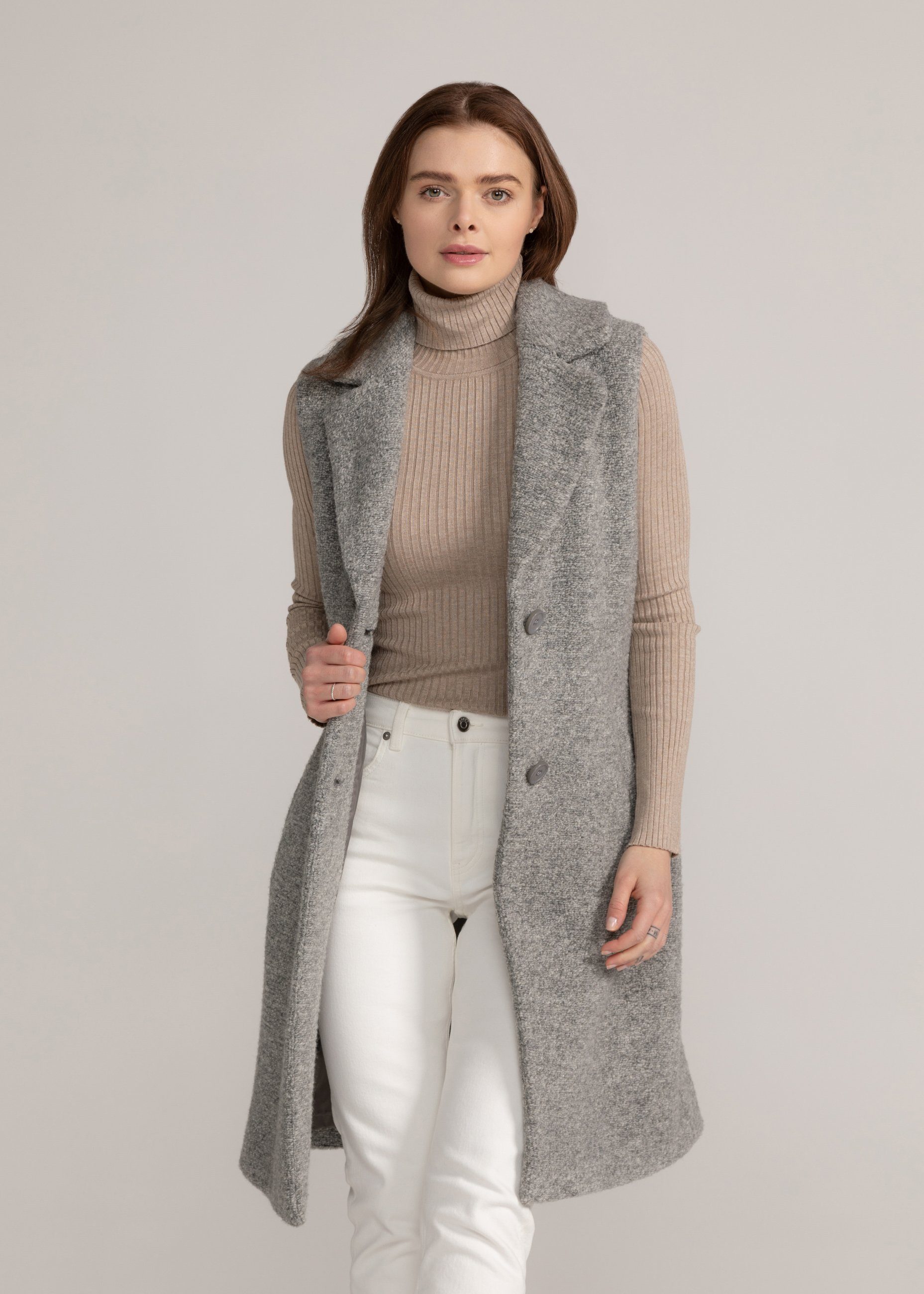 Steppjacke Wollweste