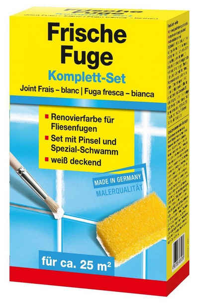 decotric® Fugenmörtel Decotric Frische-Fuge Komplett-Set weiß 250 ml