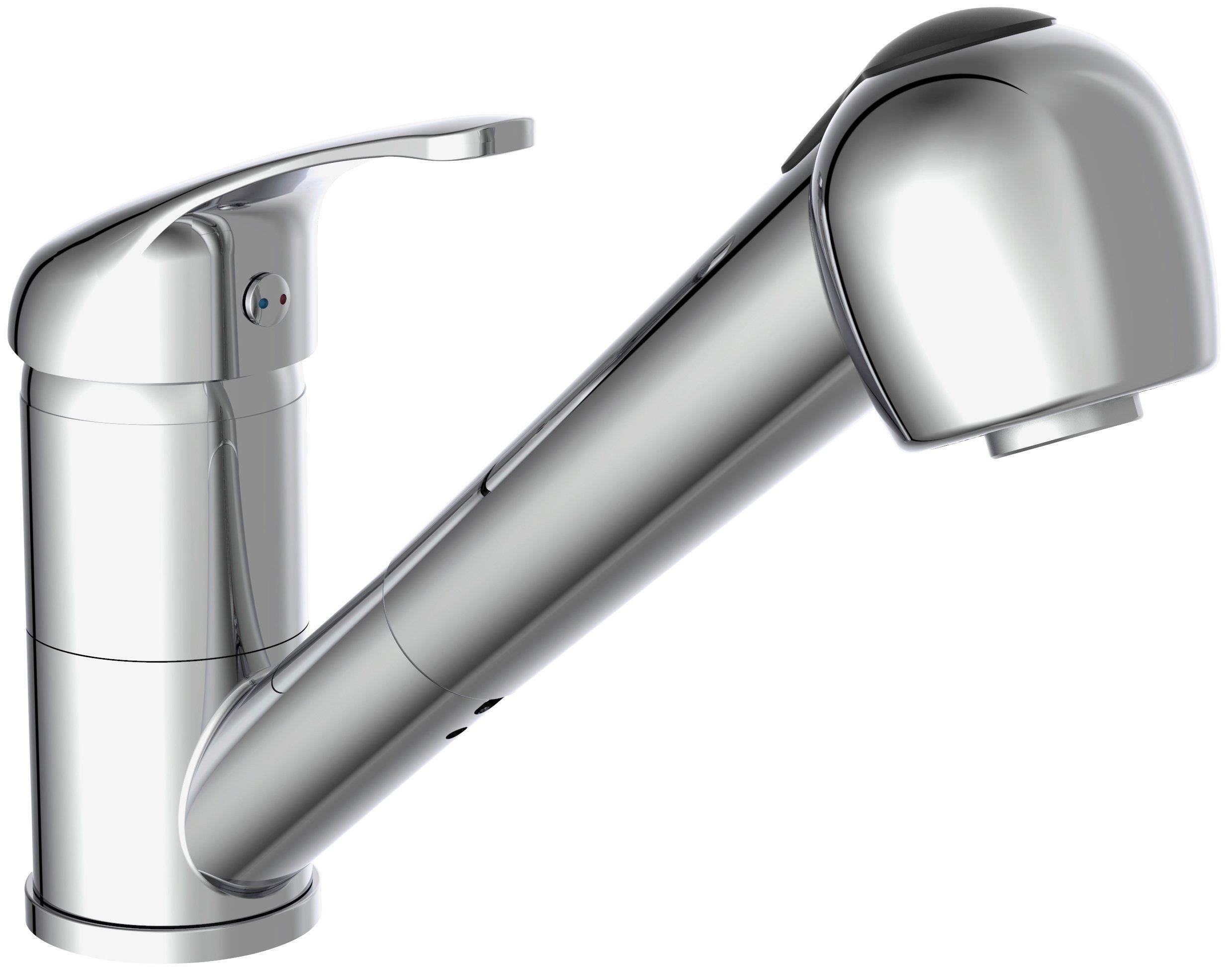 Eisl Spültischarmatur mit Geschirrbrause, Wasserhahn ausziehbar, Mischbatte günstig online kaufen