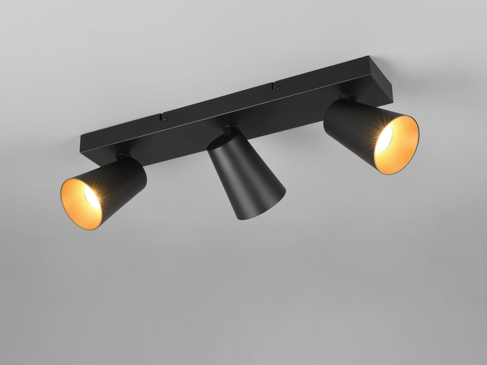 TRIO Leuchten LED Deckenleuchte, Dimmfunktion, LED wechselbar, Warmweiß, De günstig online kaufen