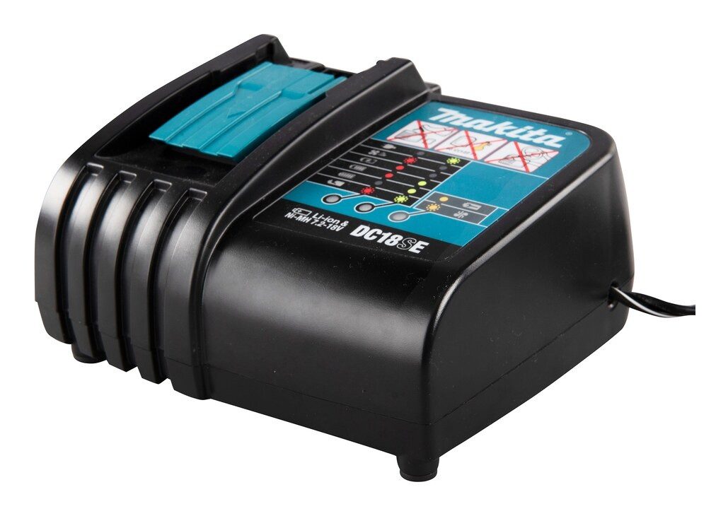 Makita Akku-Ladestation (Auto-Ladegerät DC18SE LXT, 14,4V/18V)