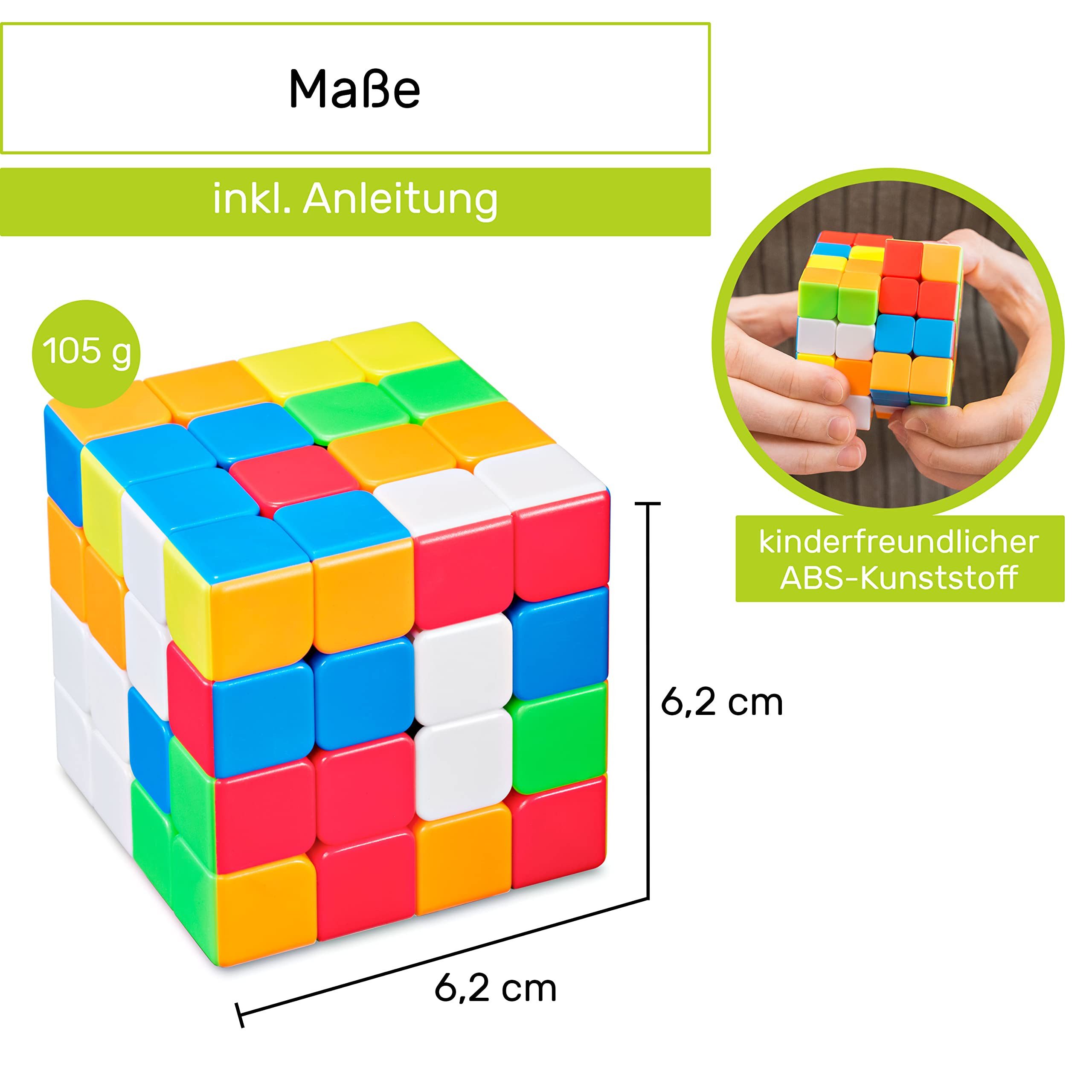 Cubidi 3D-Puzzle Zauberwürfel - Speed-Cube mit optimierten Dreheigenschafte günstig online kaufen