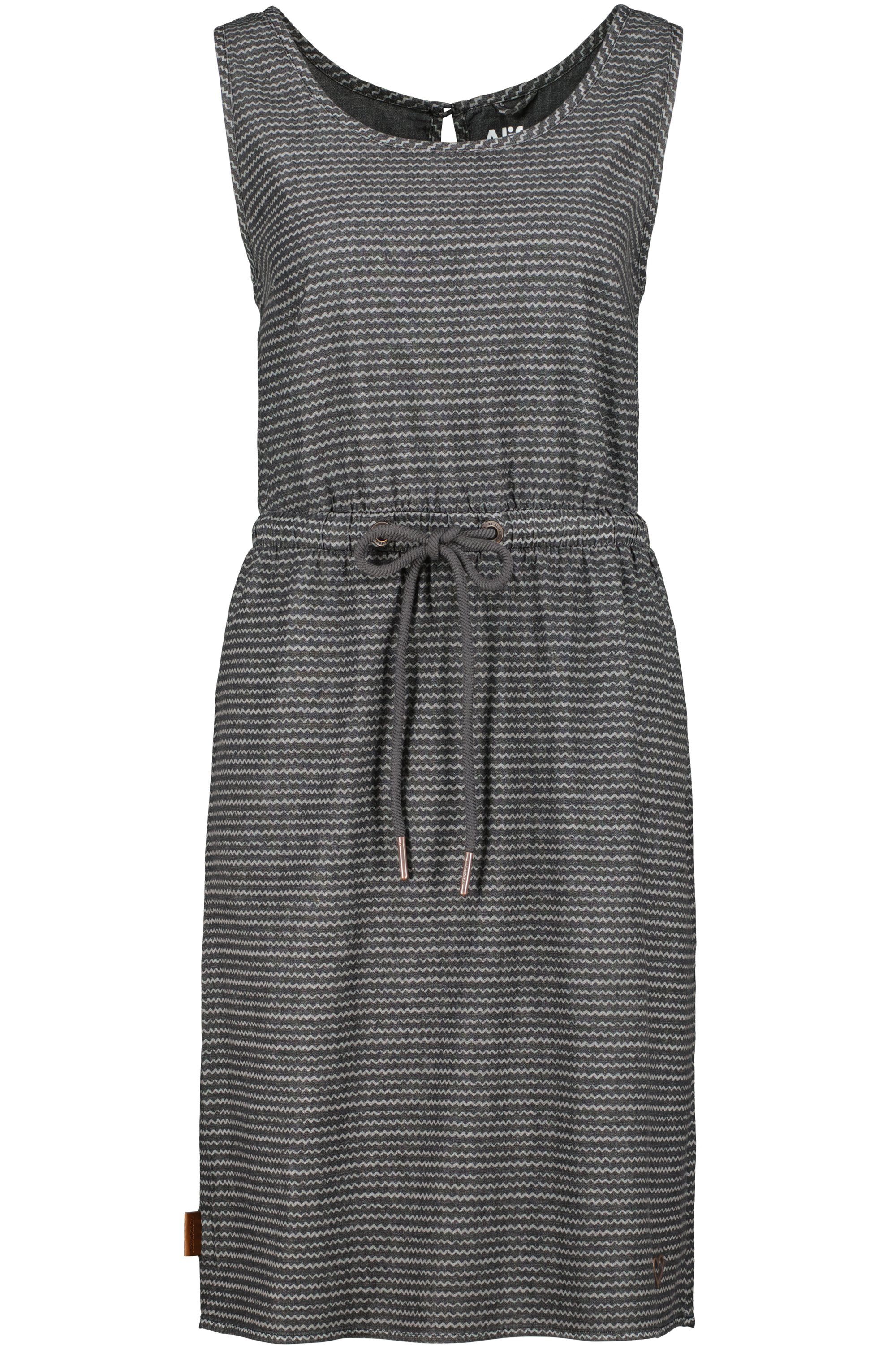 Jerseykleid black DojaAK Dress & Sommerkleid, Kickin Kleid denim Alife Damen