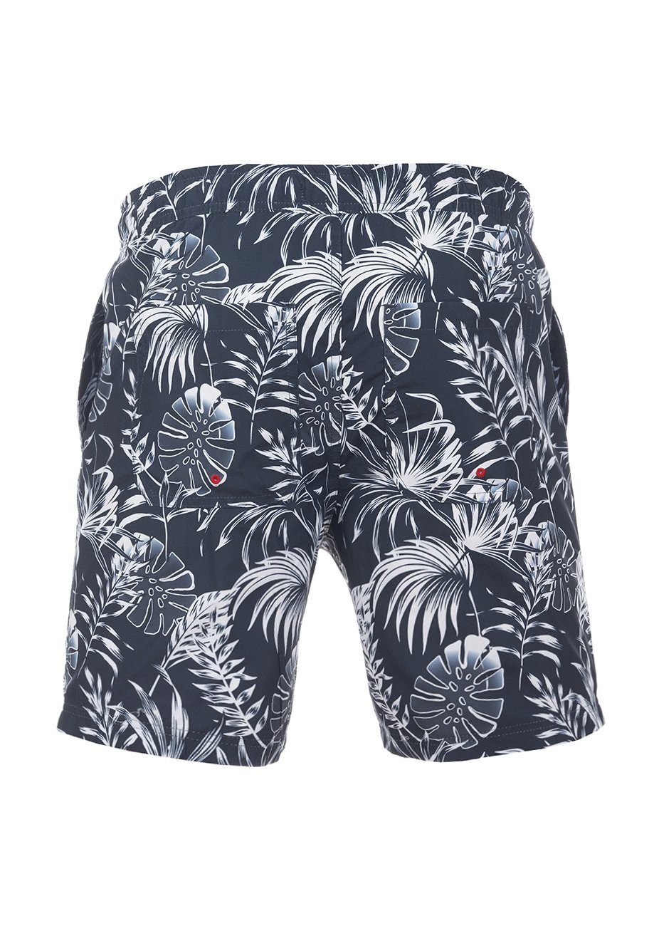 riverso Badeshorts Herren Badehose RIVKai Regular Fit (1-St) Sportshorts mit Kordelzug – Bild 2 von 5
