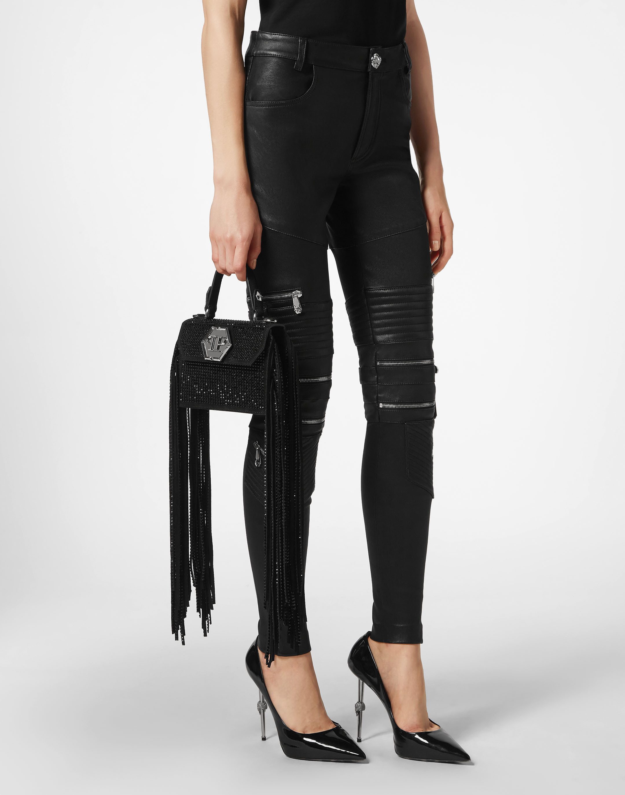 PHILIPP PLEIN Handtasche Superheroine Mit Schmucksteinen
