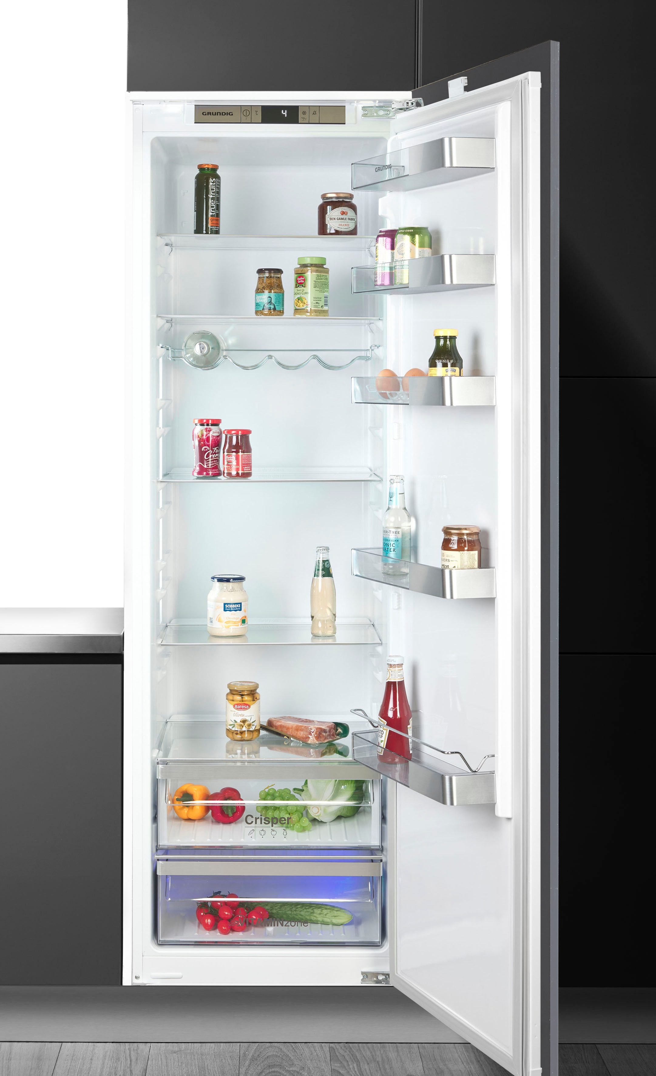 Grundig Einbaukühlschrank GSMI25740FN 7523820038, 177,5 cm hoch, 54 cm breit