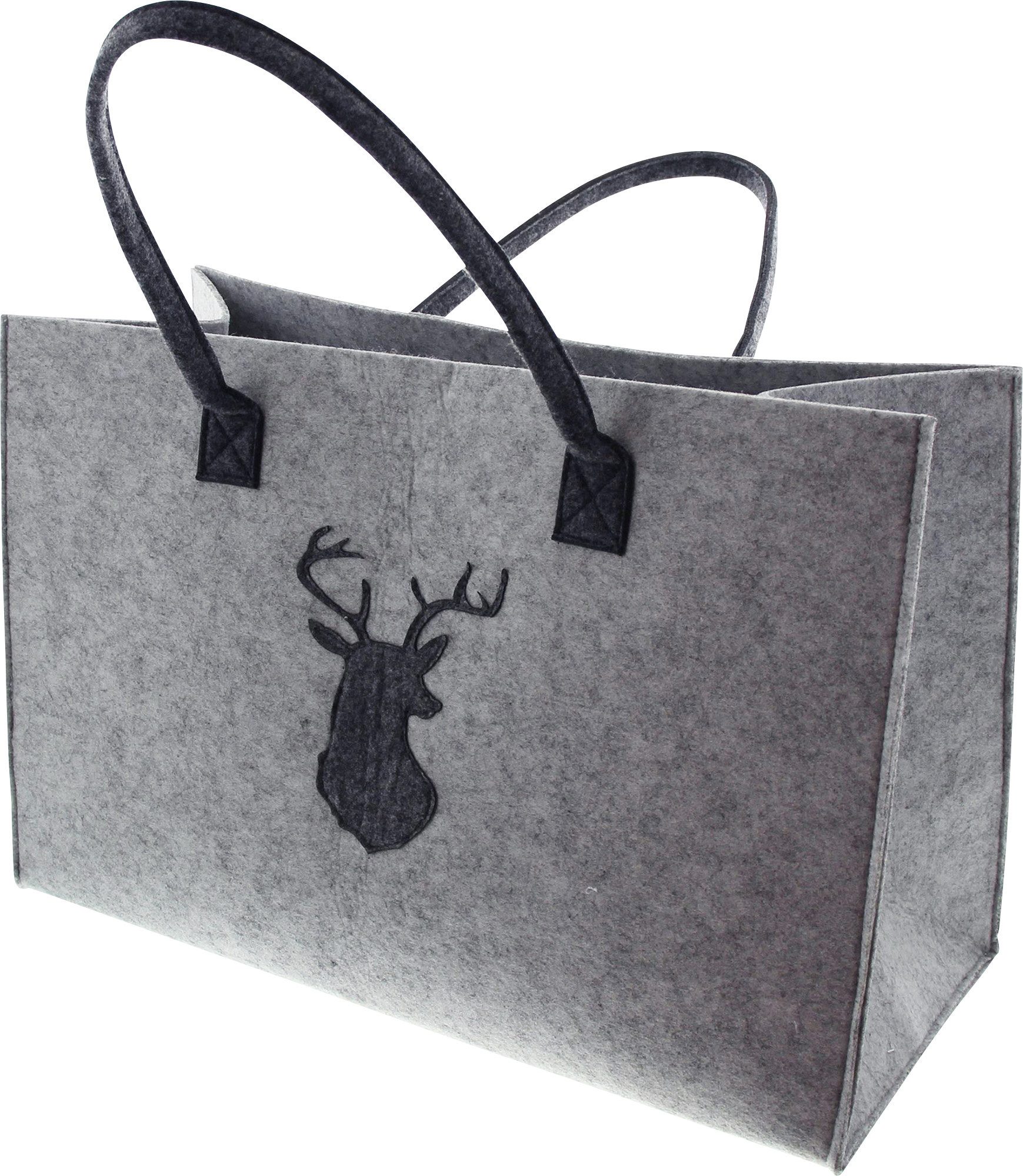 Dekokorb Filztasche "Hirsch" günstig online kaufen