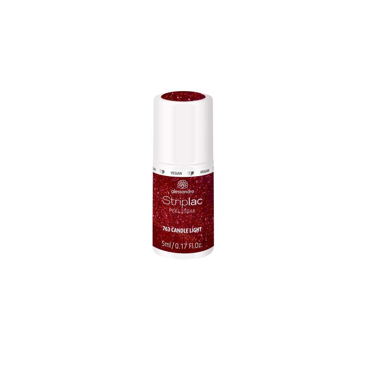 alessandro international Nagellack Alessandro Striplac Peel or Soak 763 Candle Light 5 ml