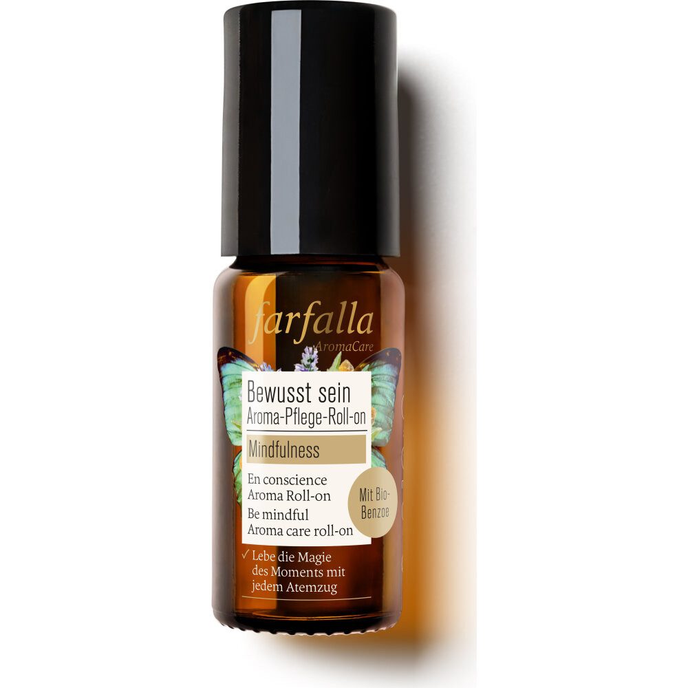 Farfalla Essentials AG Körperpflegemittel Bewusst sein Aroma-Pflege-Roll-on Mindfulness, 10 ml